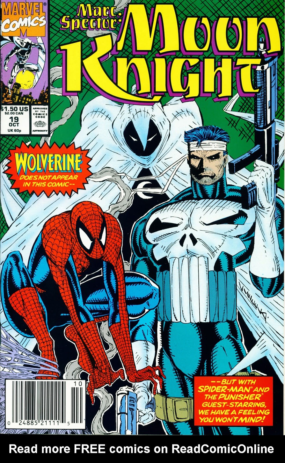 Marc Spector: Moon Knight Issue #19 - Page 1