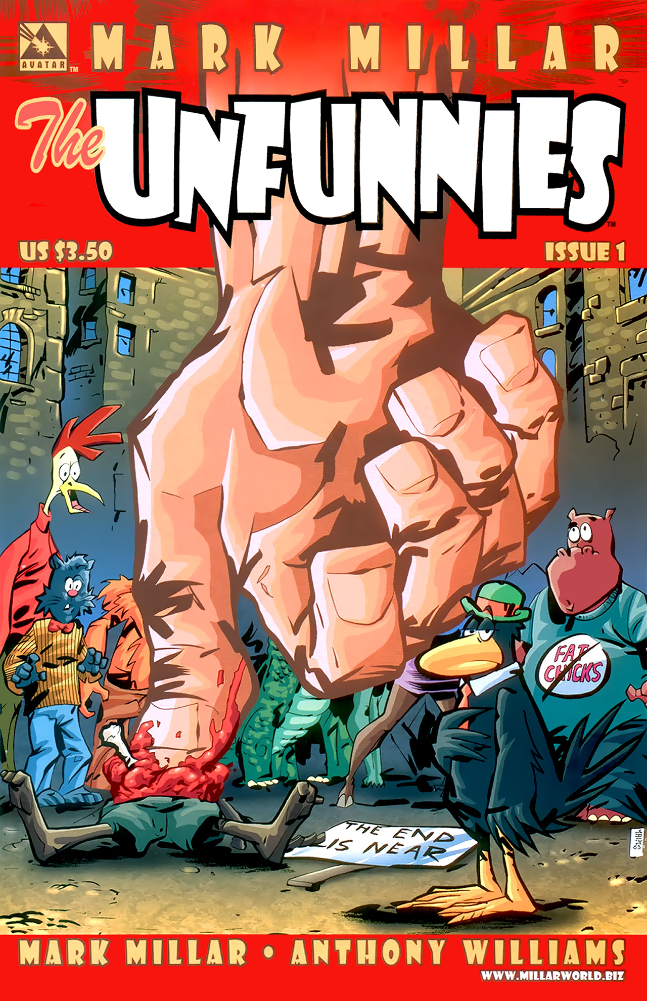Mark Millar's The Unfunnies Issue #1 - Page 1