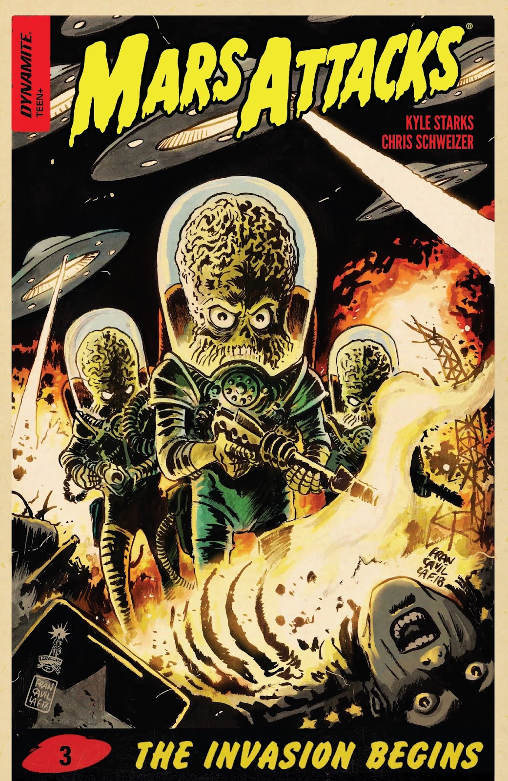 Mars Attacks (2018) Issue #3 - Page 1
