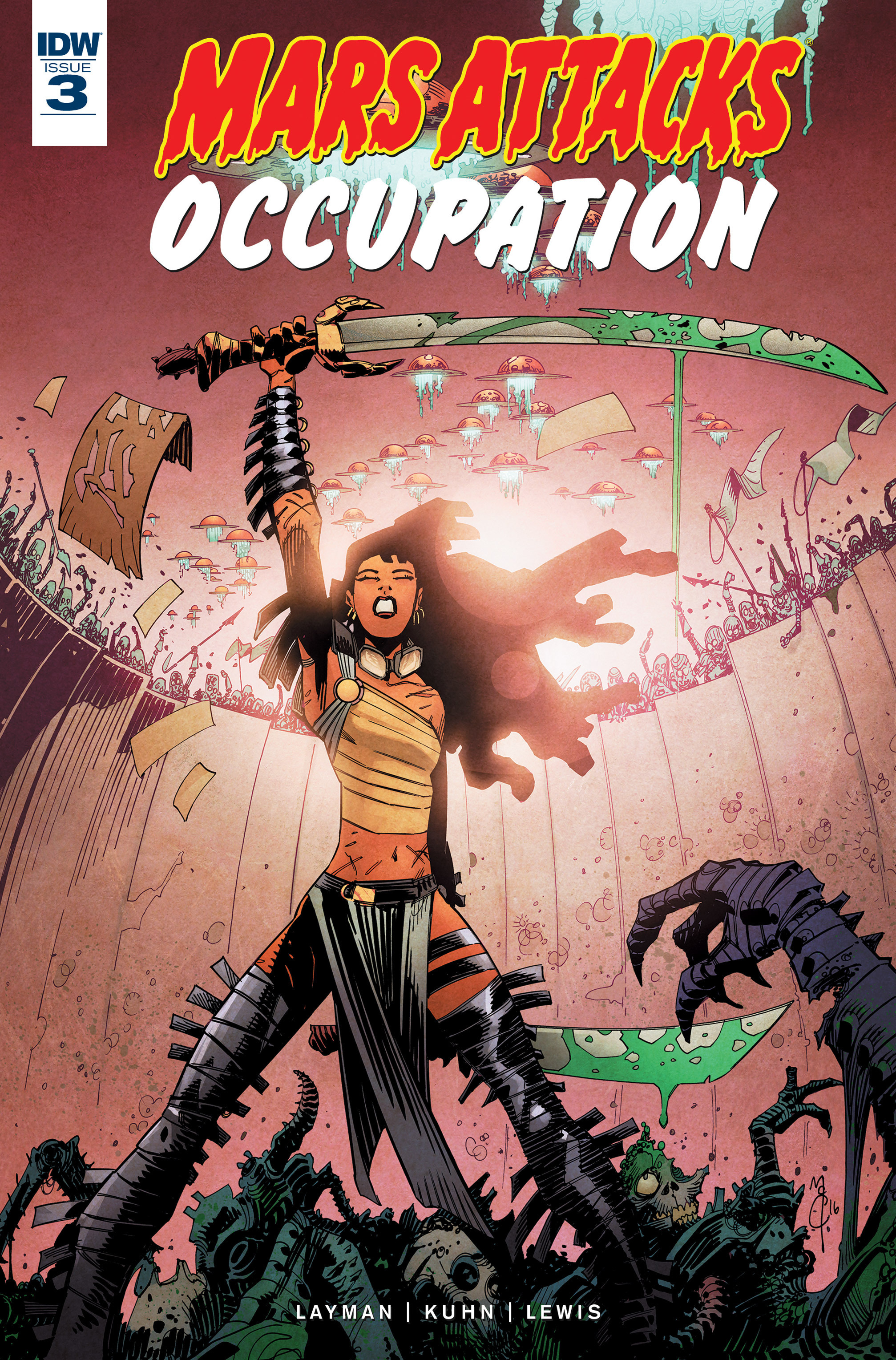 Mars Attacks: Occupation Issue #3 - Page 1