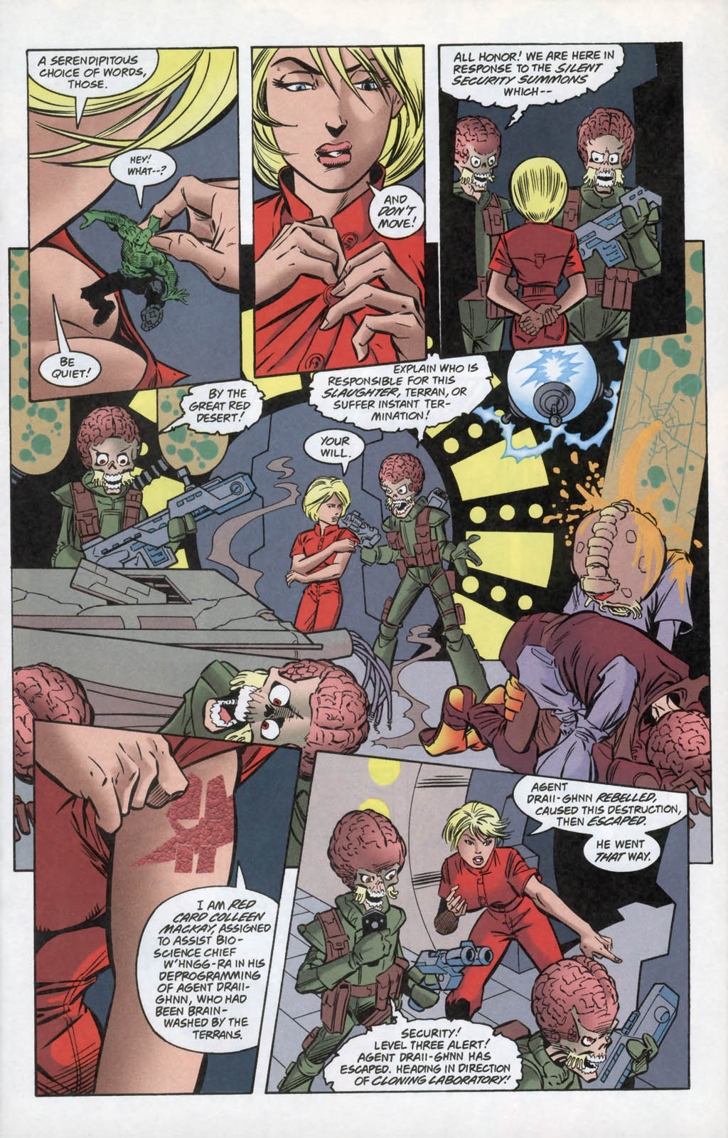Mars Attacks The Savage Dragon Issue #2 - Page 11