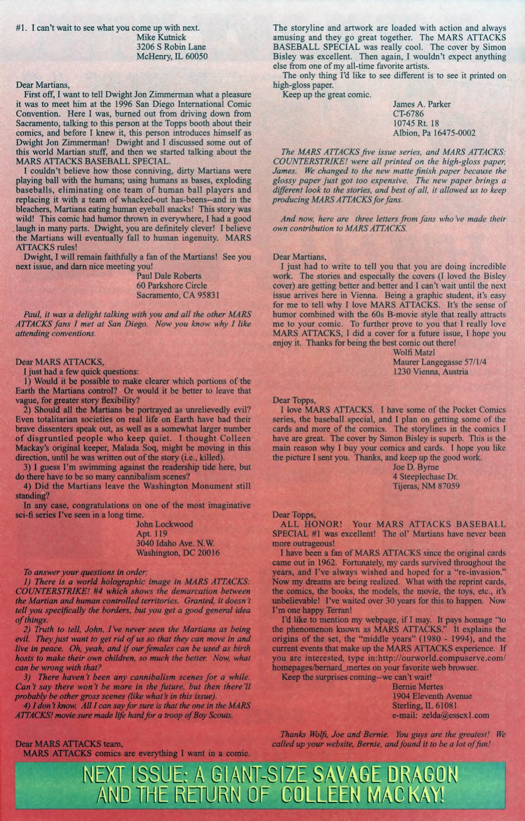 Mars Attacks The Savage Dragon Issue #2 - Page 29