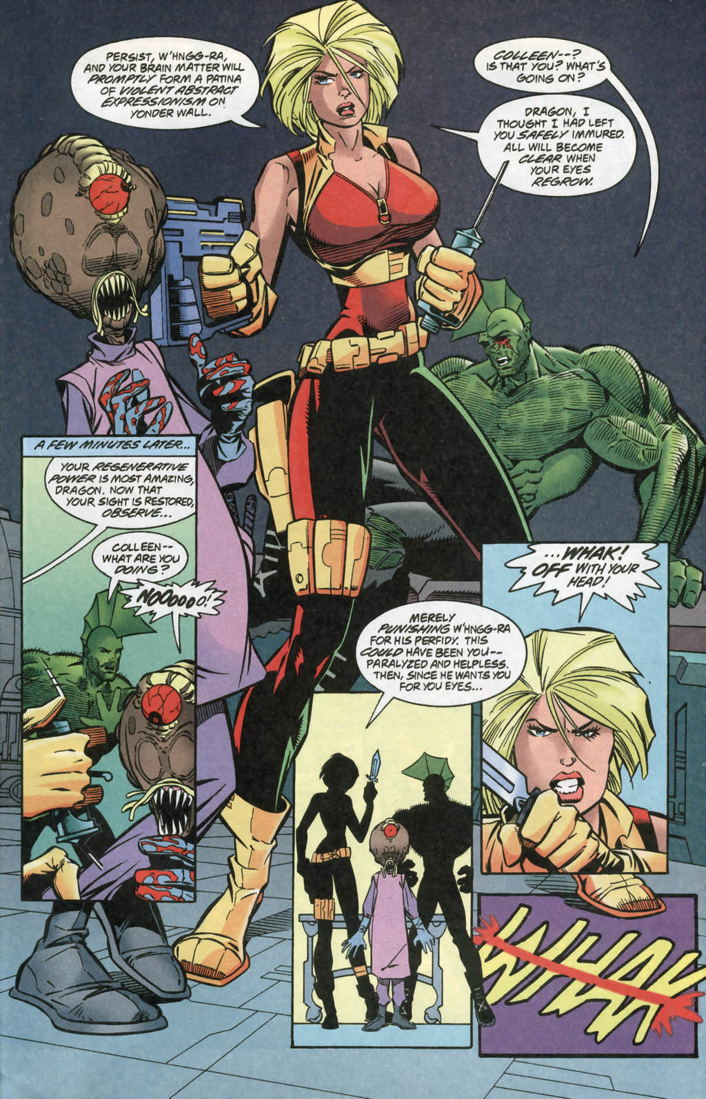 Mars Attacks The Savage Dragon Issue #4 - Page 9