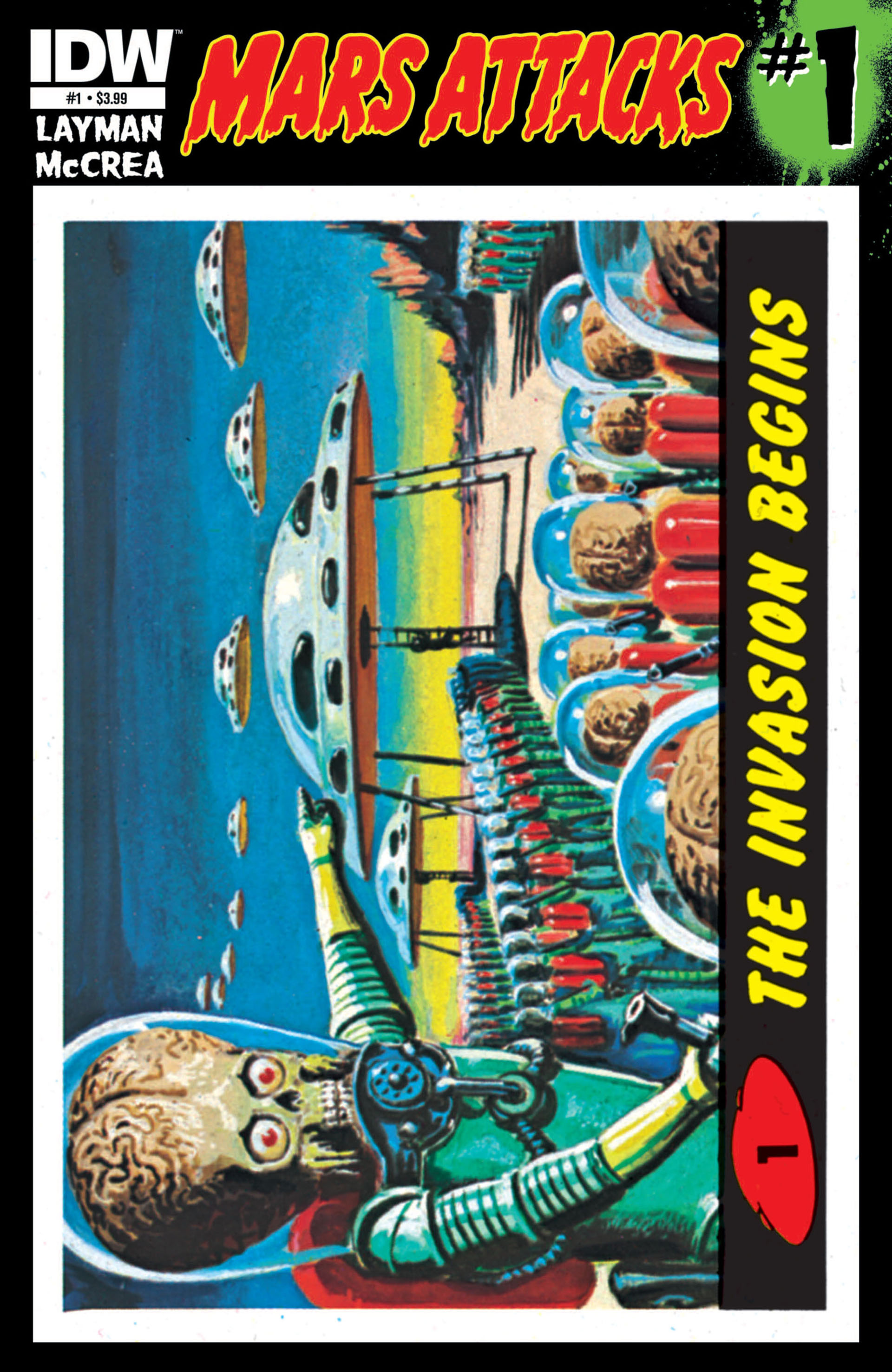 Mars Attacks (2012) Issue #1 - Page 1