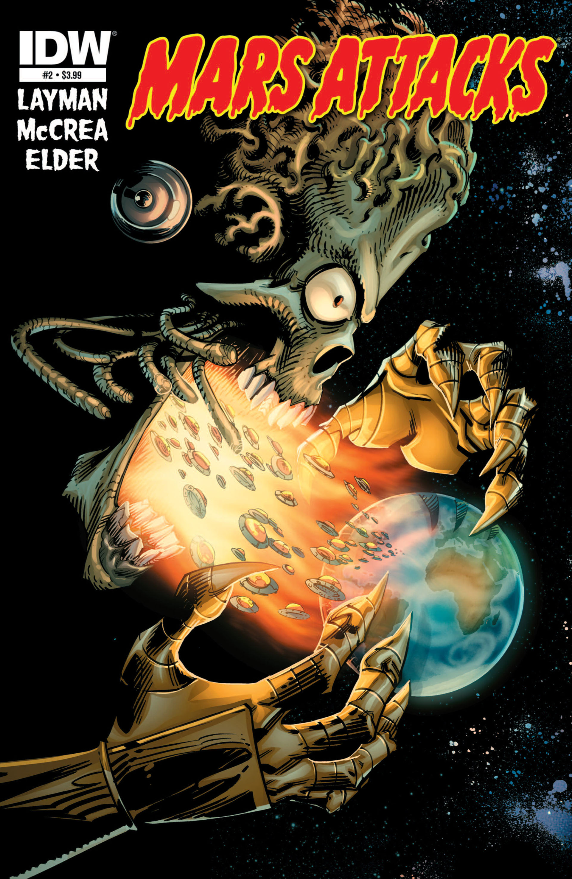 Mars Attacks (2012) Issue #2 - Page 1
