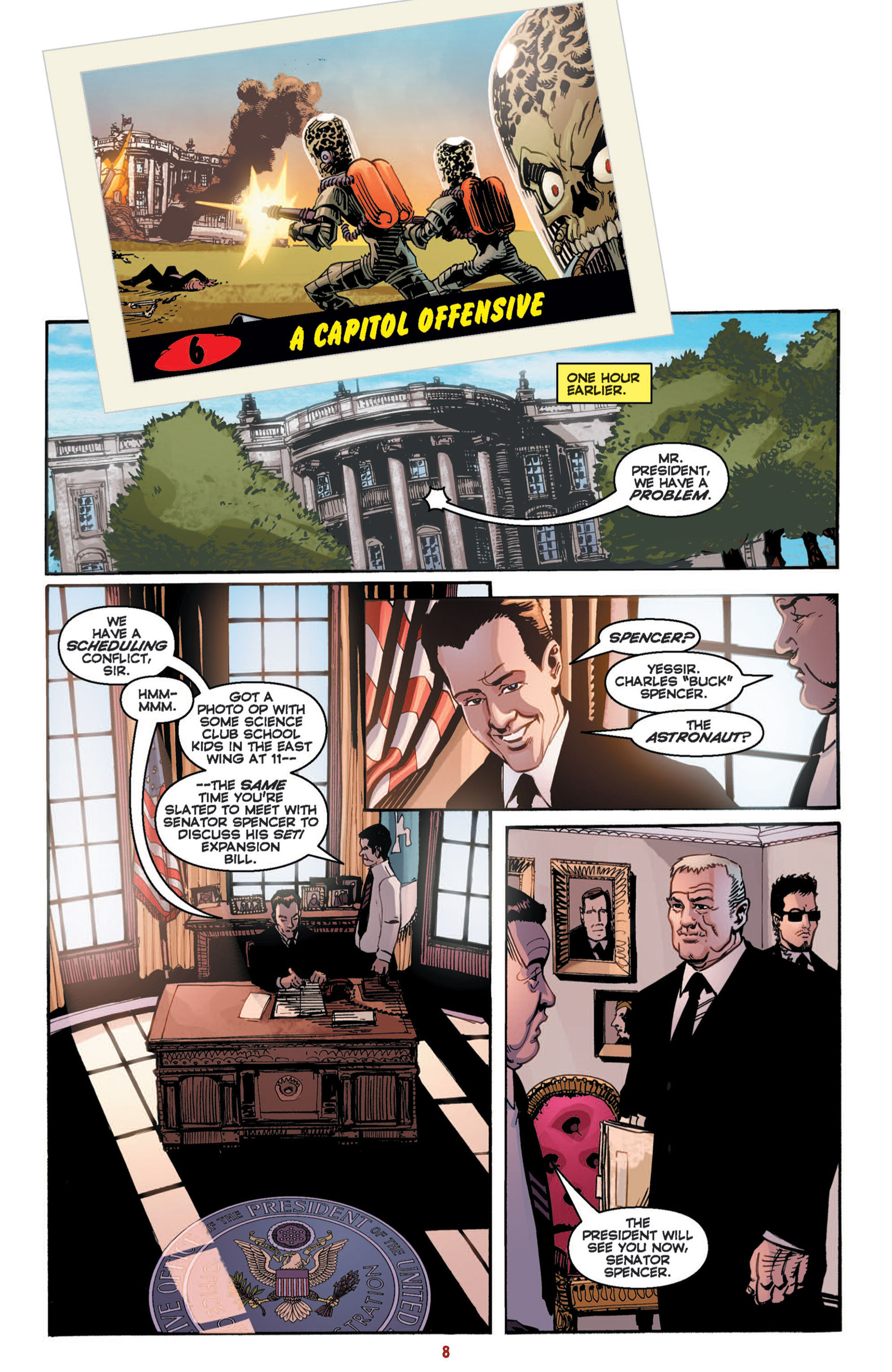 Mars Attacks (2012) Issue #2 - Page 9