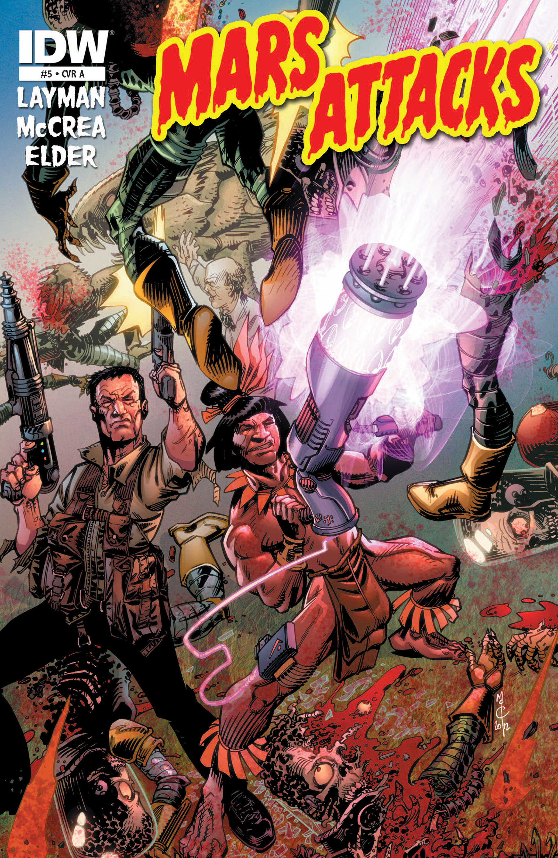 Mars Attacks (2012) Issue #5 - Page 1
