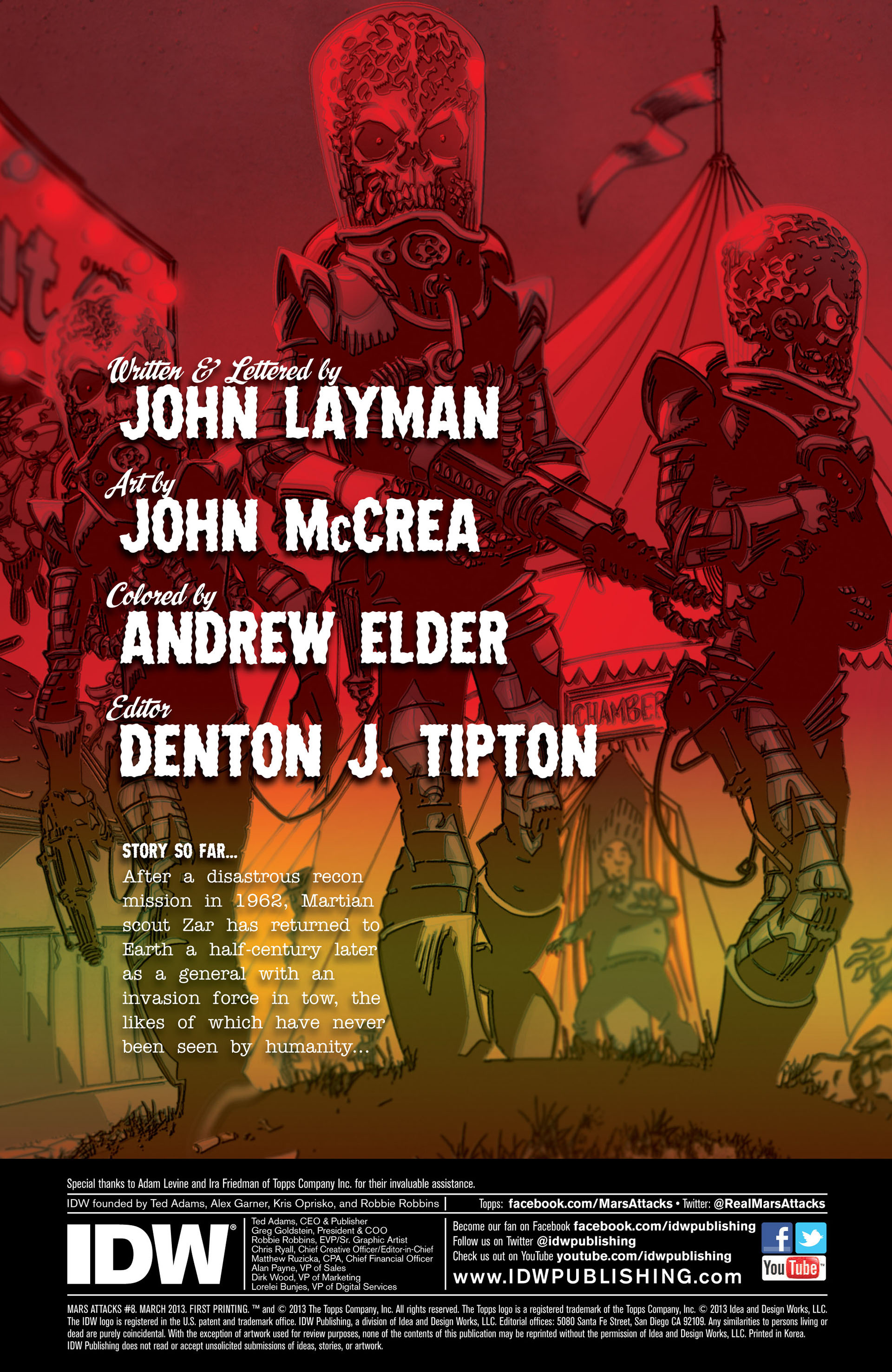 Mars Attacks (2012) Issue #8 - Page 2