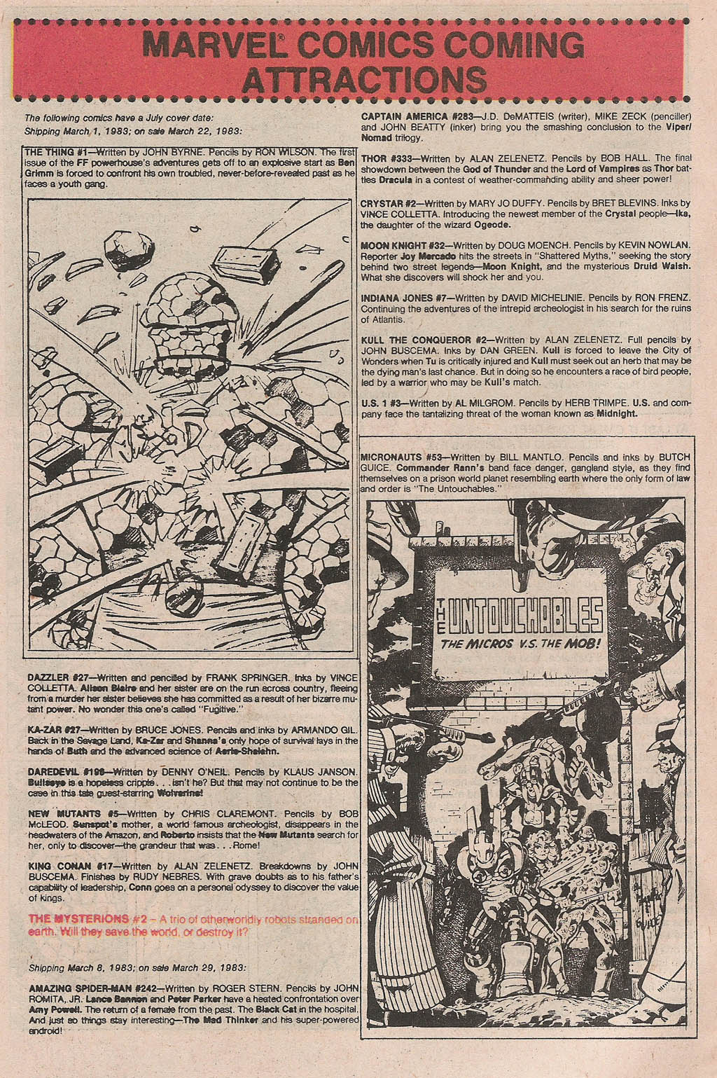 Marvel Age Issue #1 - Page 6