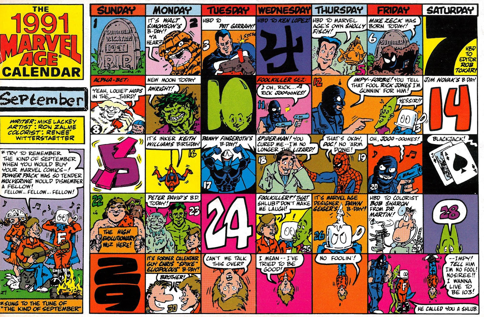 Marvel Age Issue #105 - Page 35