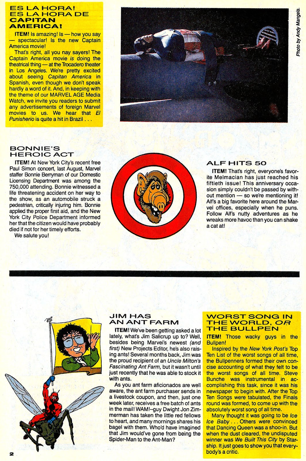 Marvel Age Issue #107 - Page 4