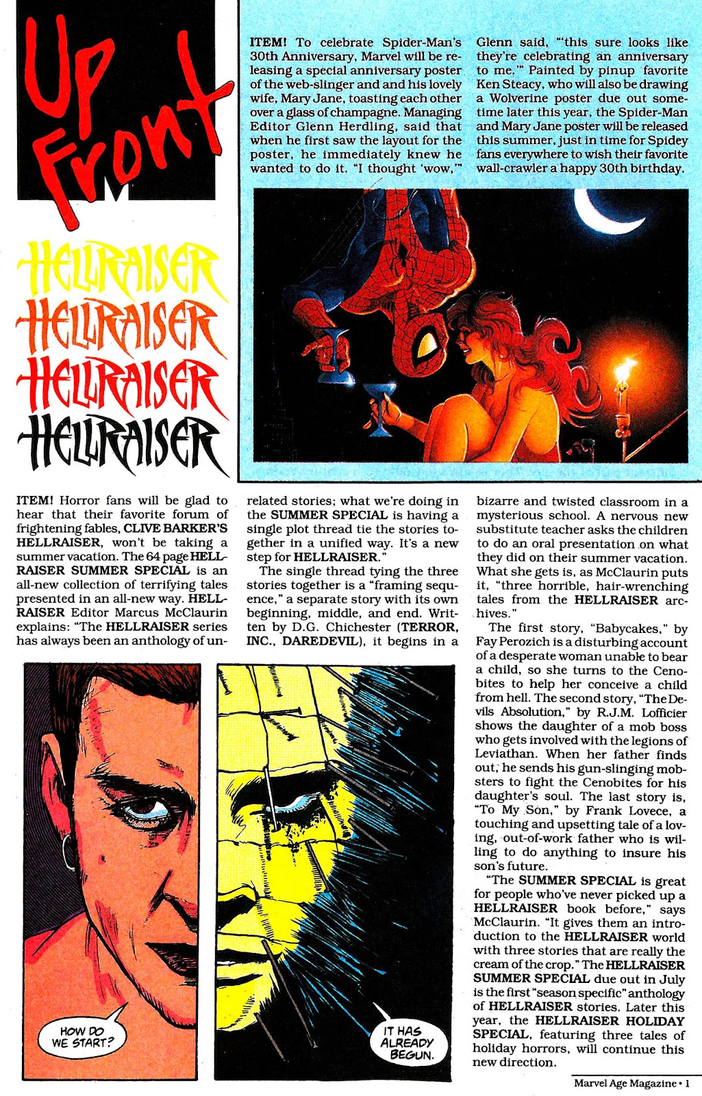 Marvel Age Issue #115 - Page 3