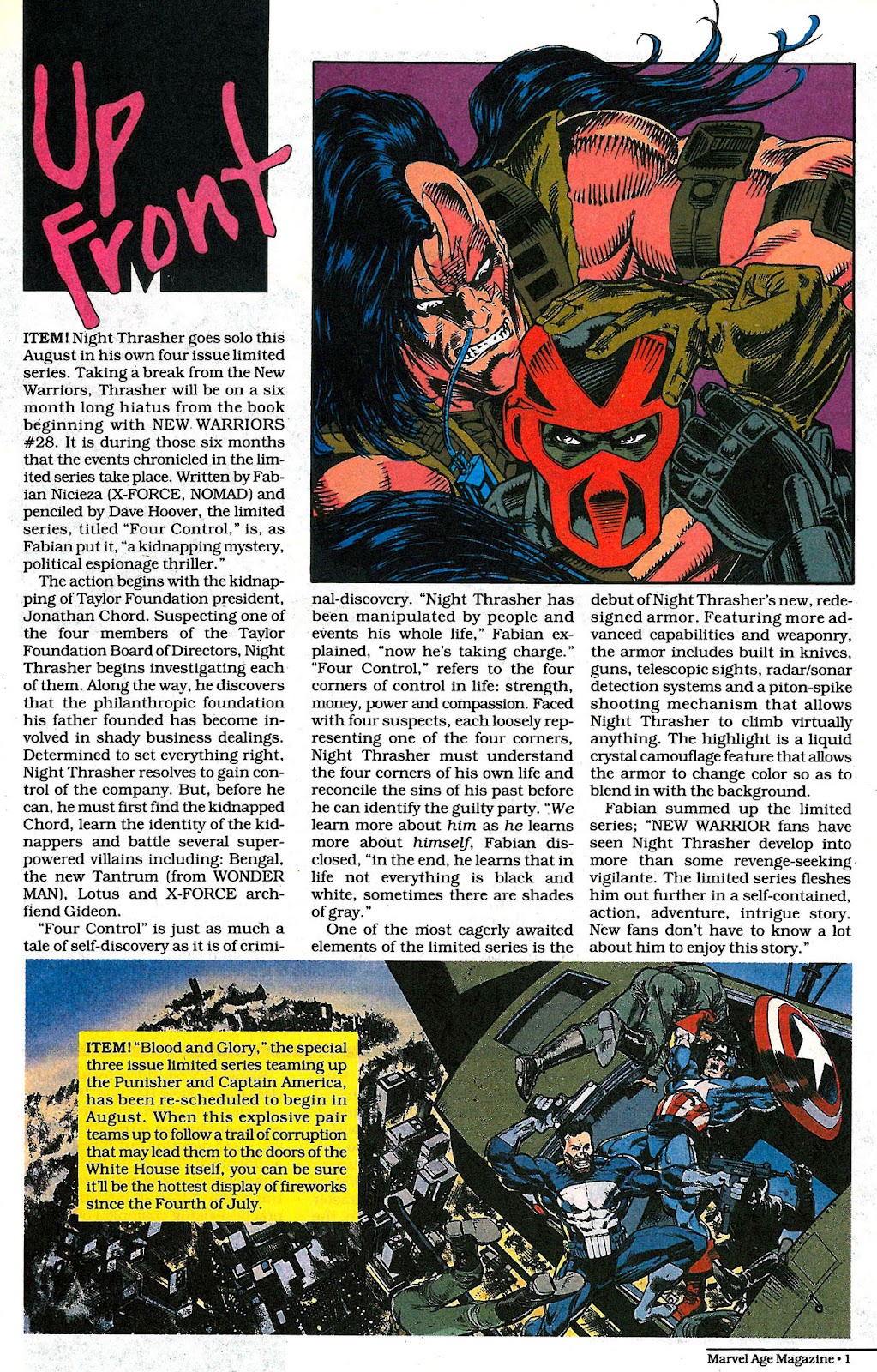 Marvel Age Issue #116 - Page 3