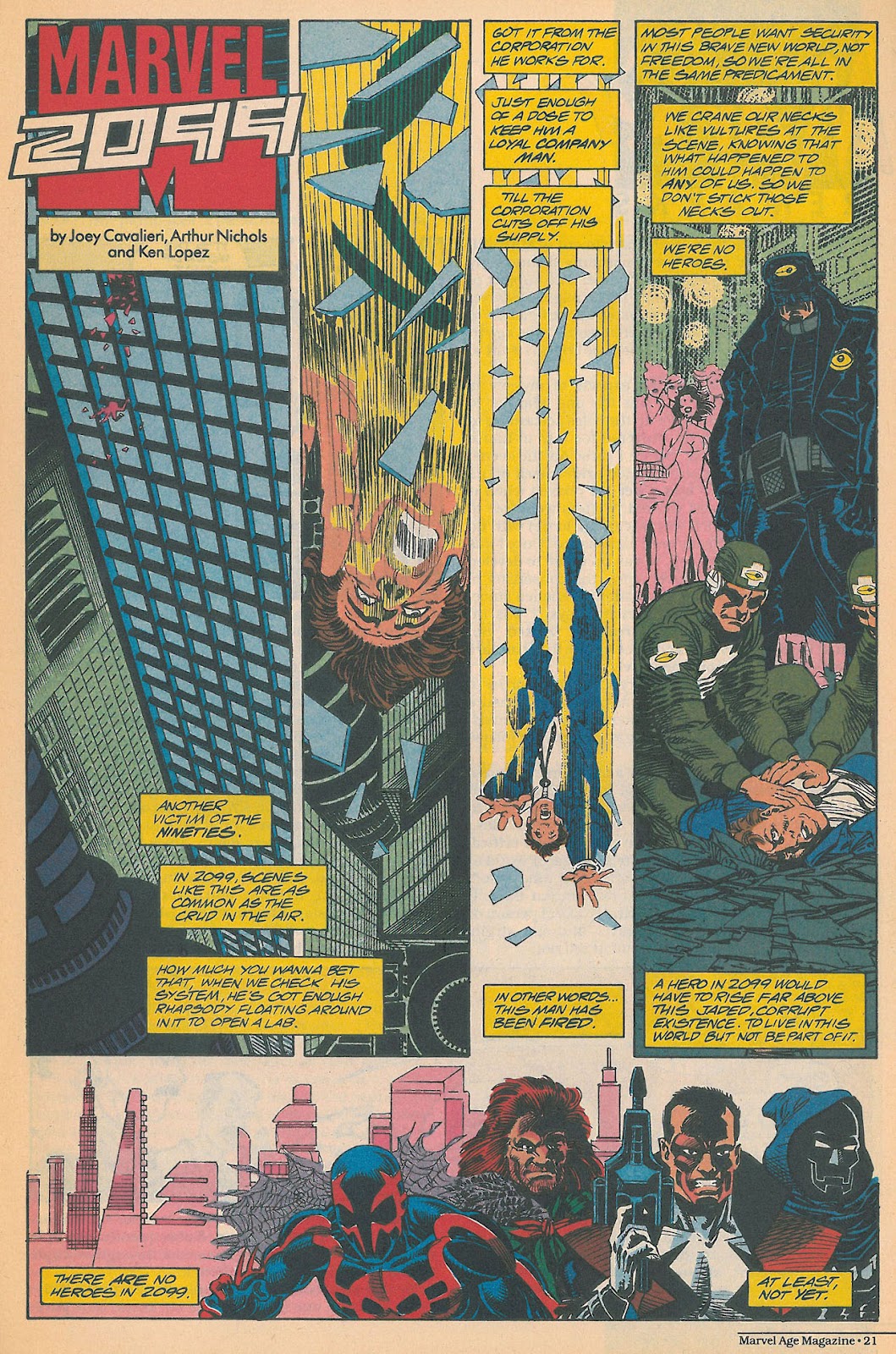 Marvel Age Issue #117 - Page 22