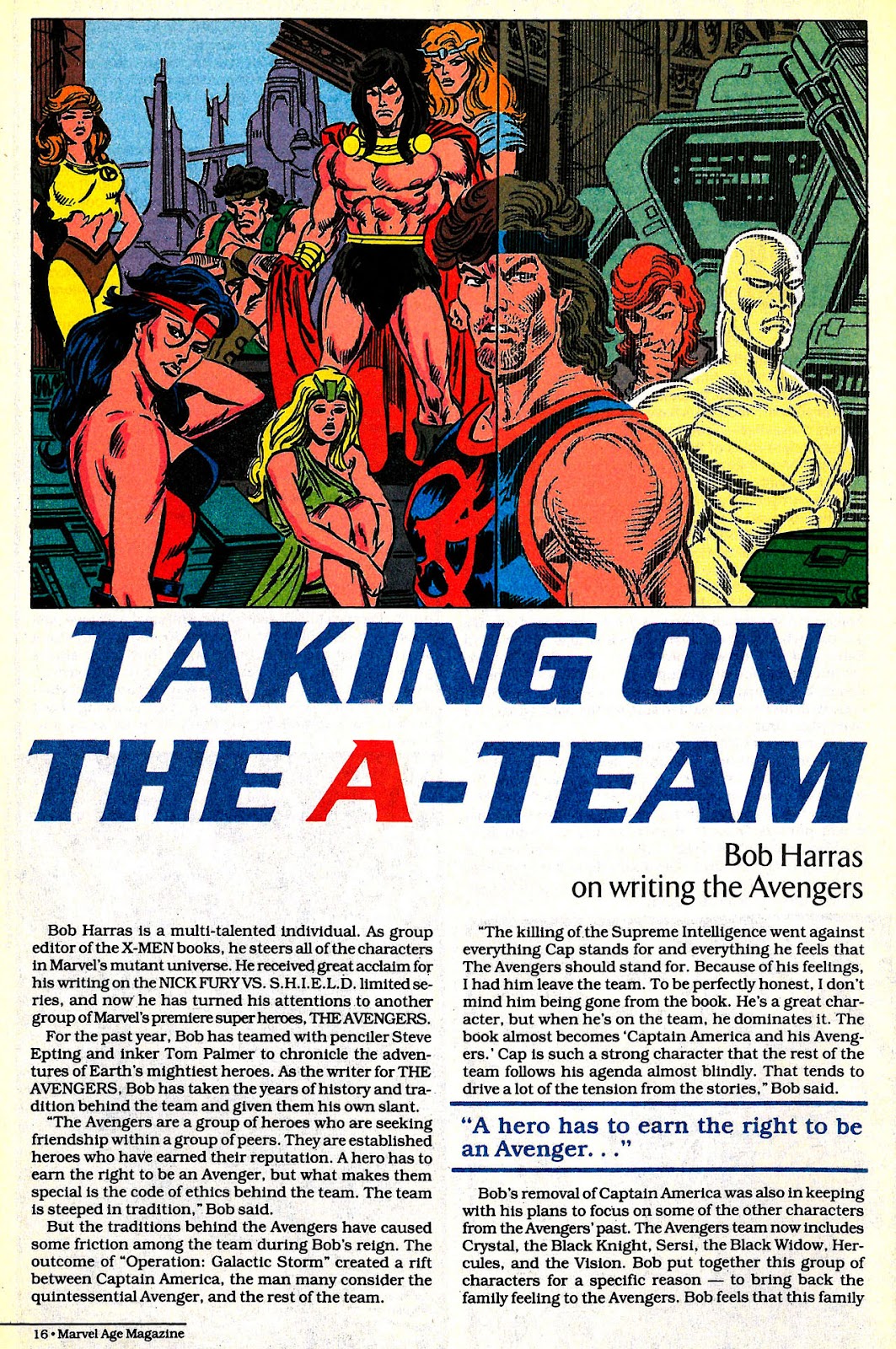 Marvel Age Issue #122 - Page 17