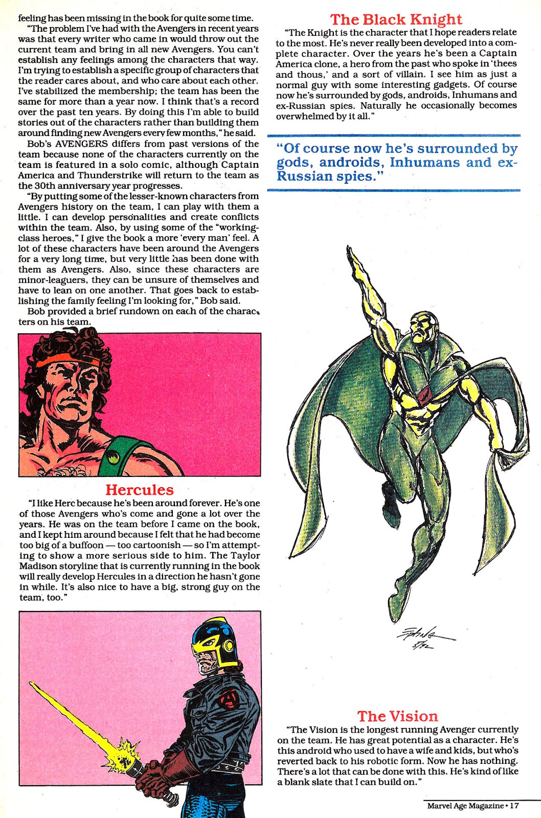 Marvel Age Issue #122 - Page 18
