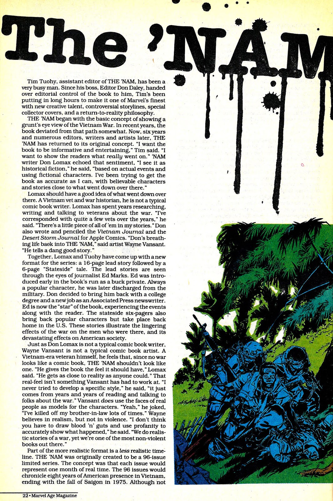 Marvel Age Issue #122 - Page 23