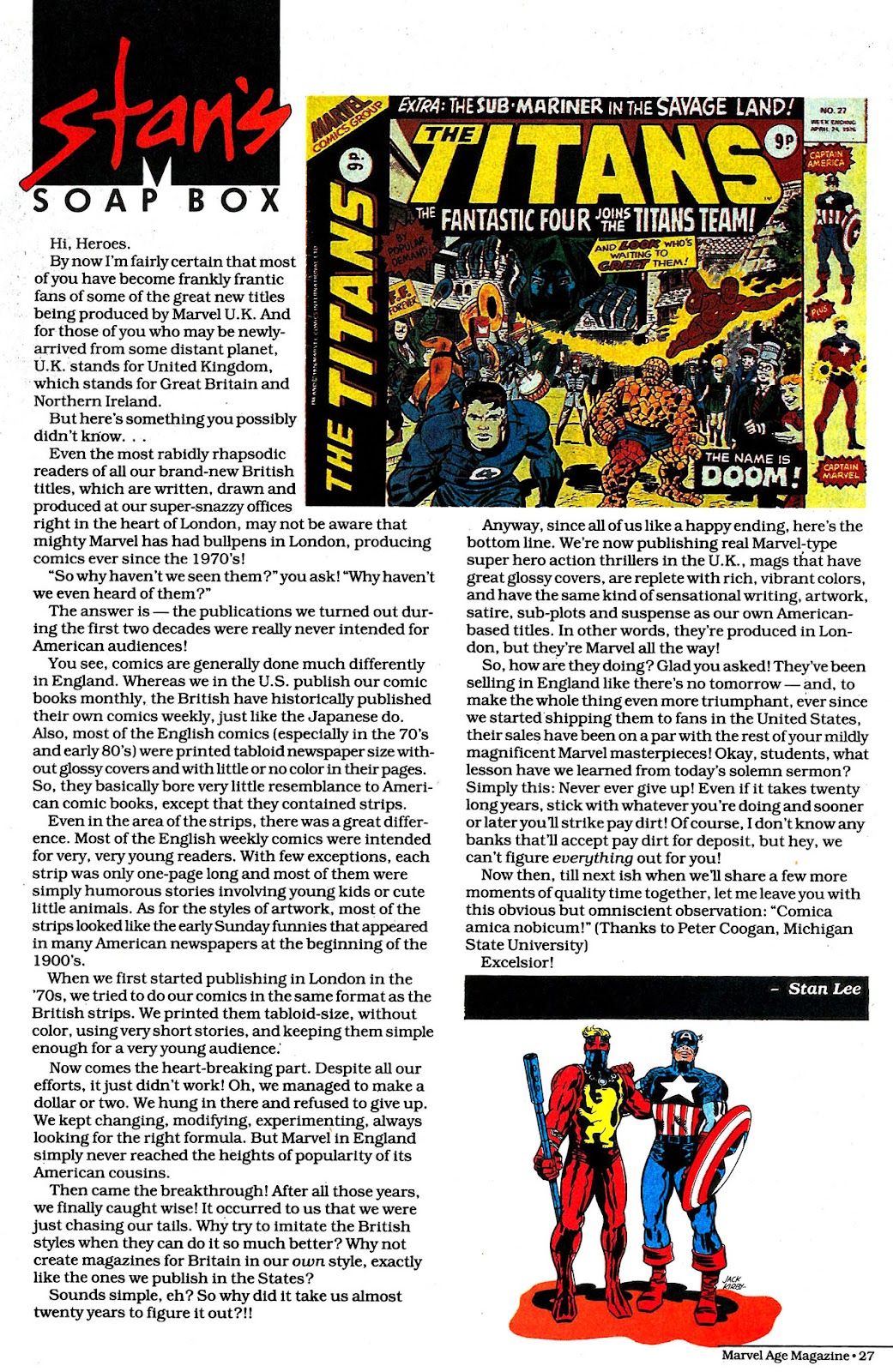 Marvel Age Issue #126 - Page 28
