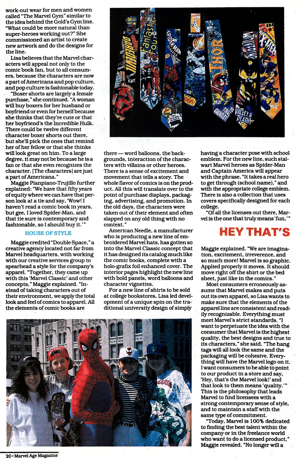 Marvel Age Issue #128 - Page 19