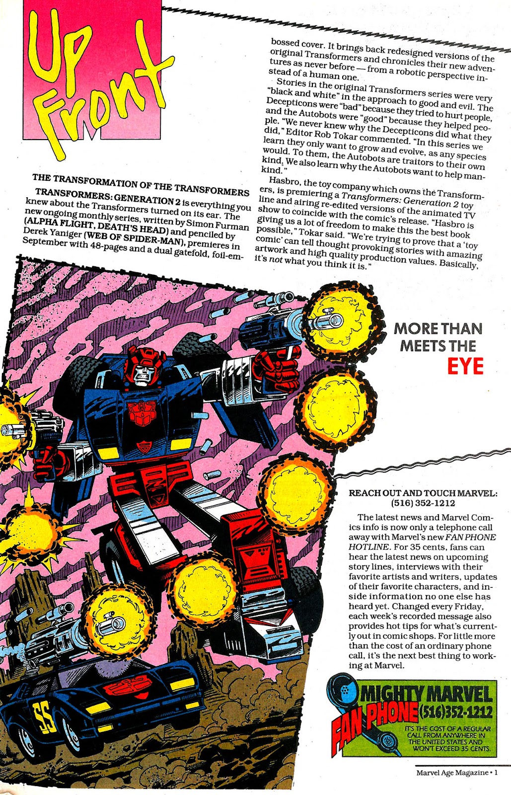 Marvel Age Issue #128 - Page 3