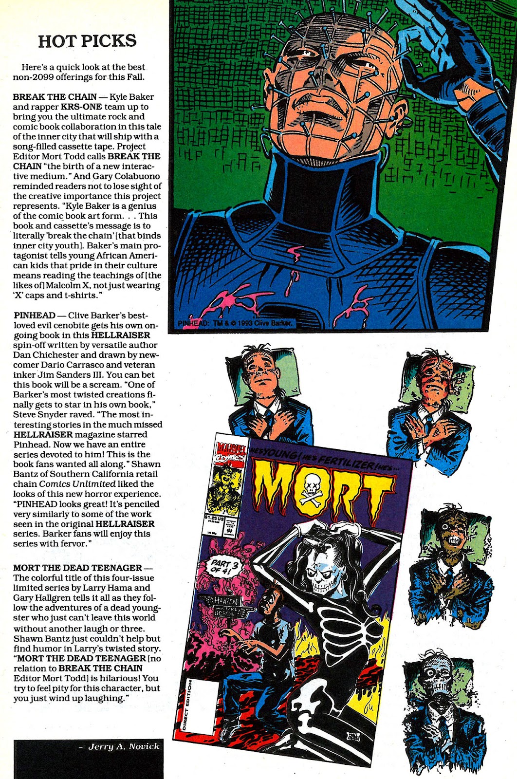 Marvel Age Issue #130 - Page 22