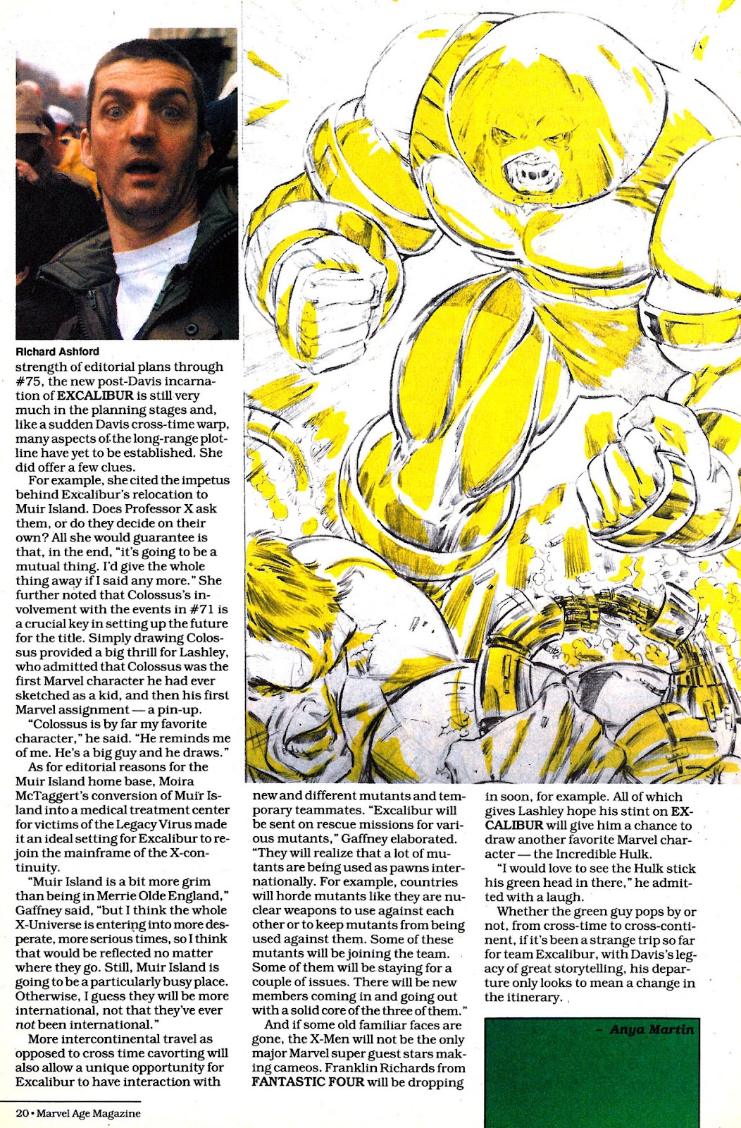 Marvel Age Issue #131 - Page 22