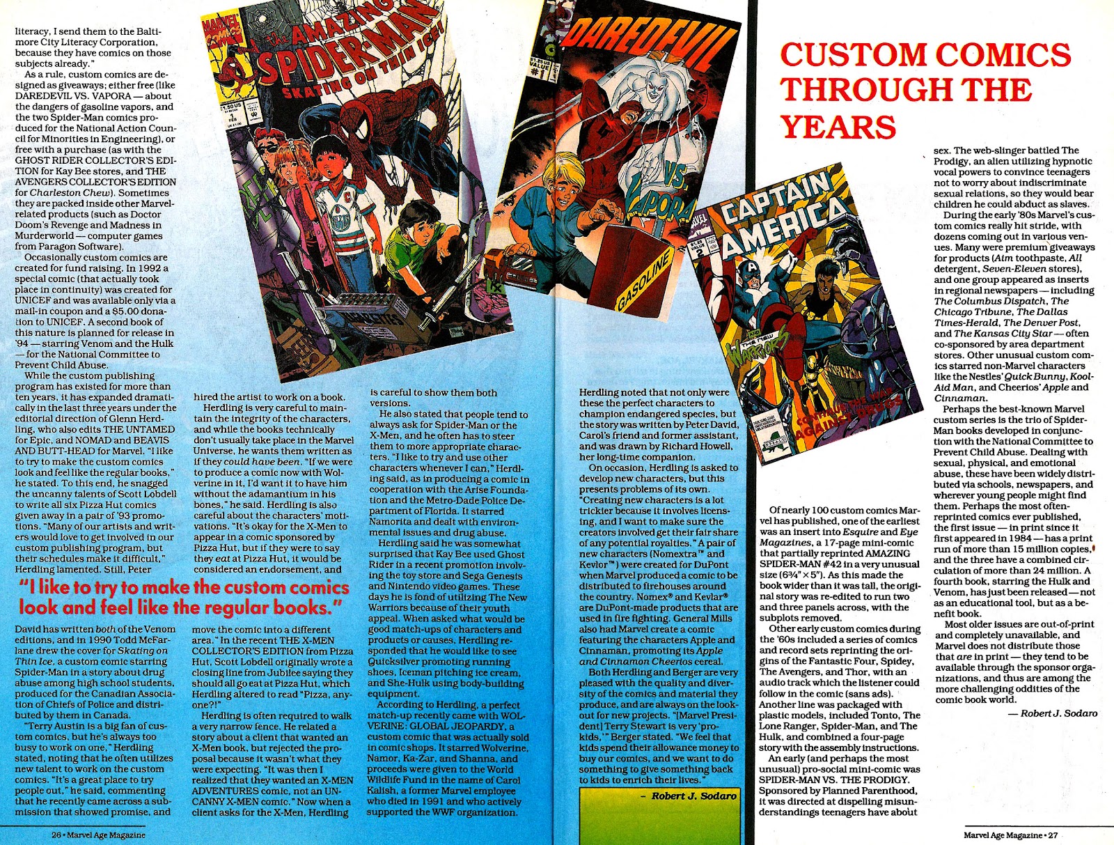 Marvel Age Issue #136 - Page 25