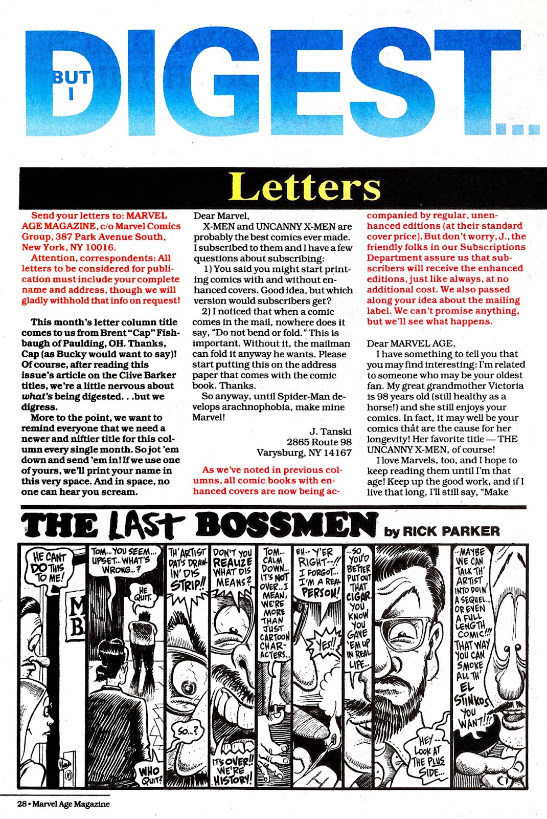 Marvel Age Issue #136 - Page 26