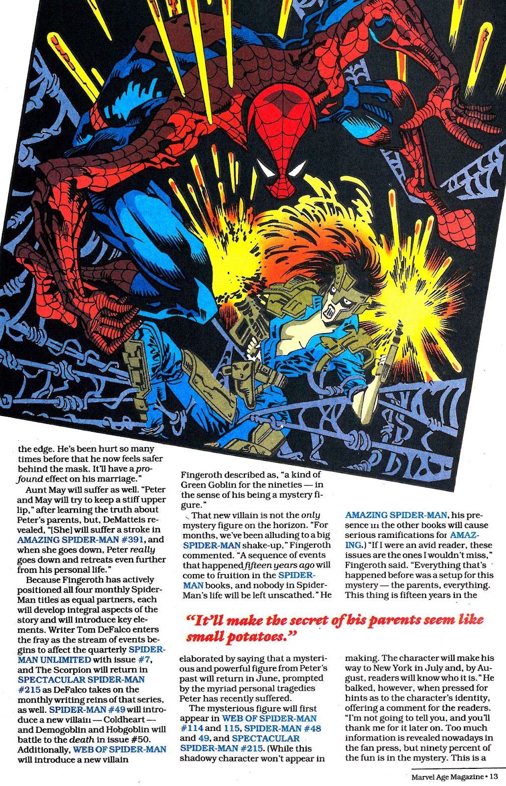 Marvel Age Issue #137 - Page 15