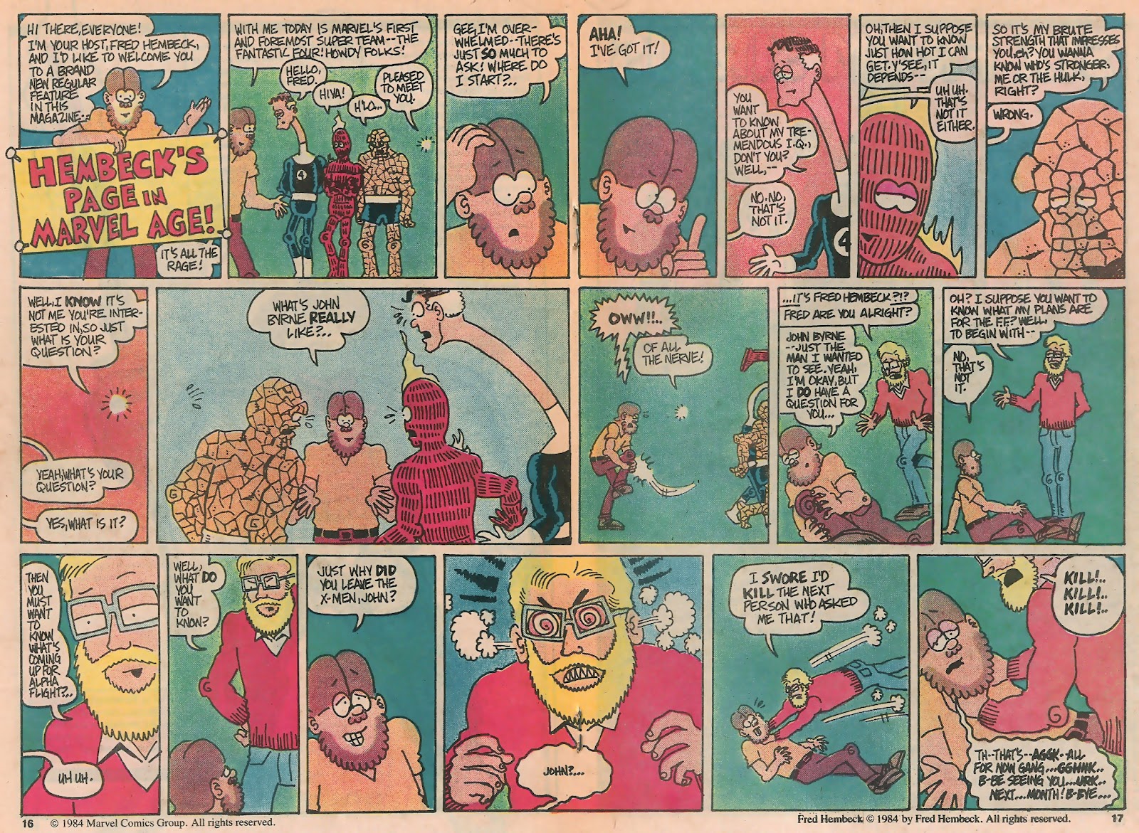 Marvel Age Issue #14 - Page 18