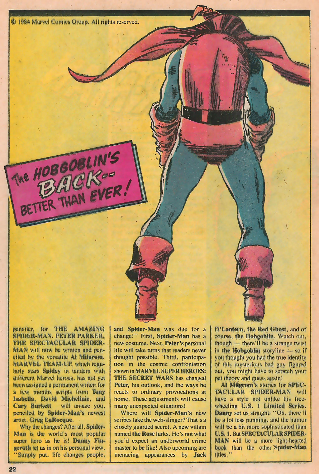 Marvel Age Issue #14 - Page 23