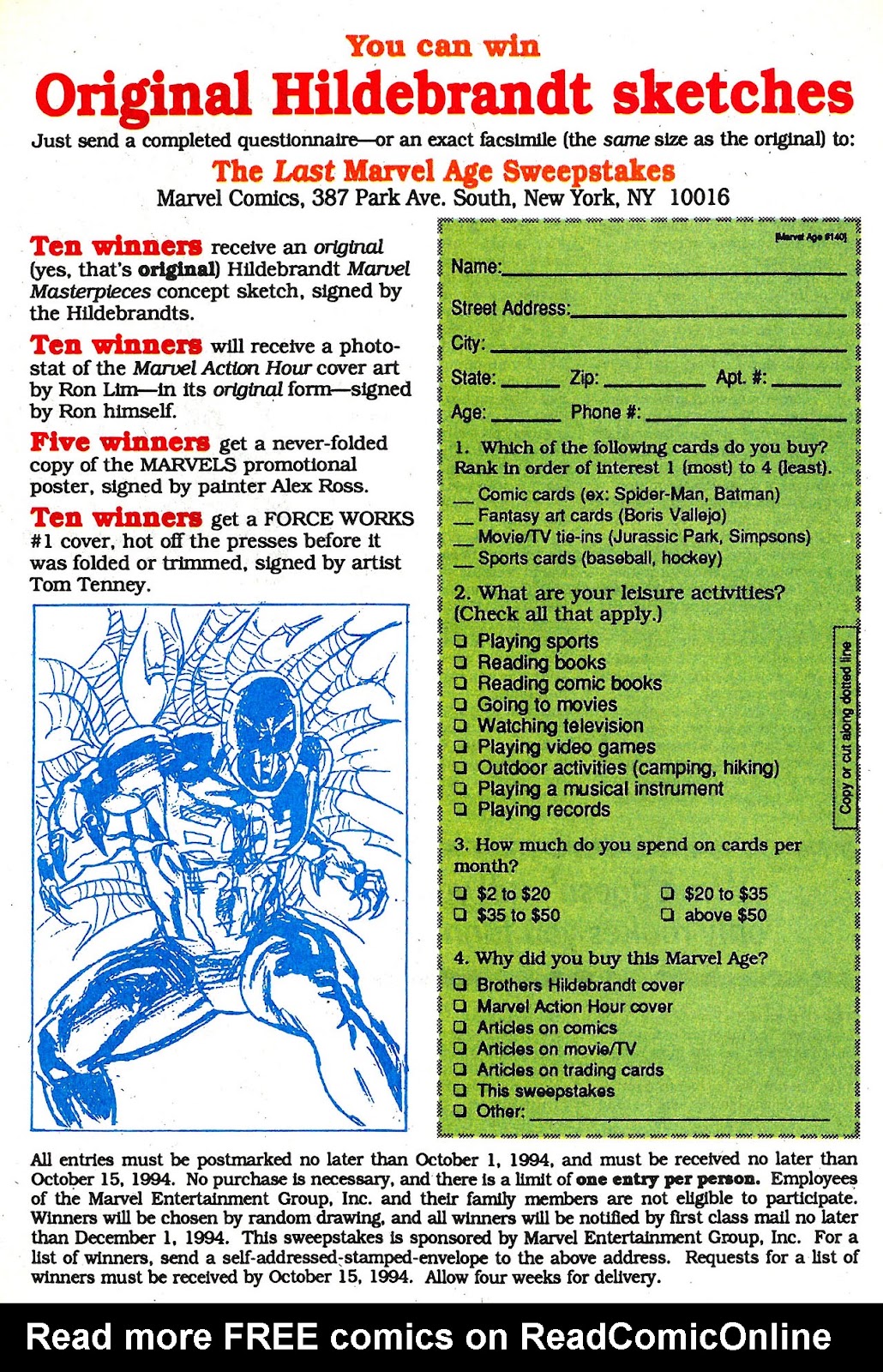 Marvel Age Issue #140 - Page 23