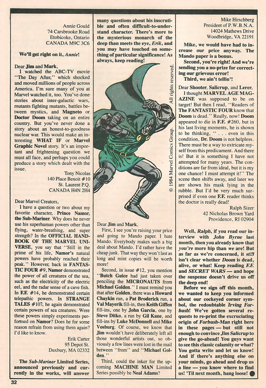 Marvel Age Issue #15 - Page 33