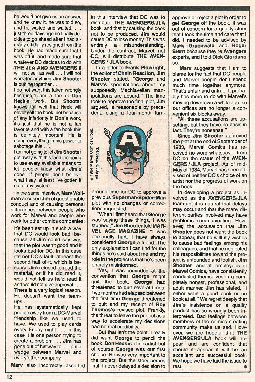 Marvel Age Issue #19 - Page 14