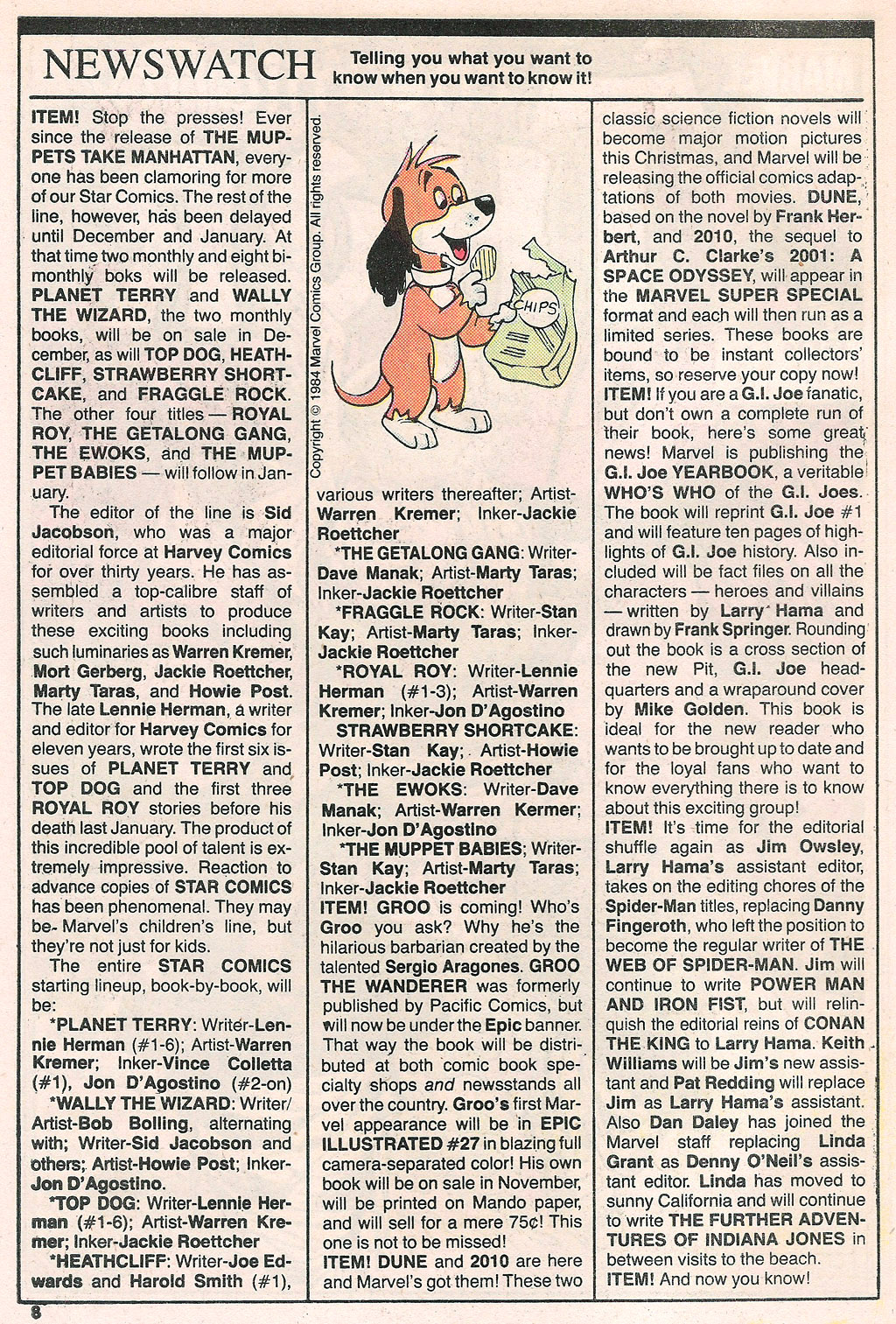 Marvel Age Issue #21 - Page 10
