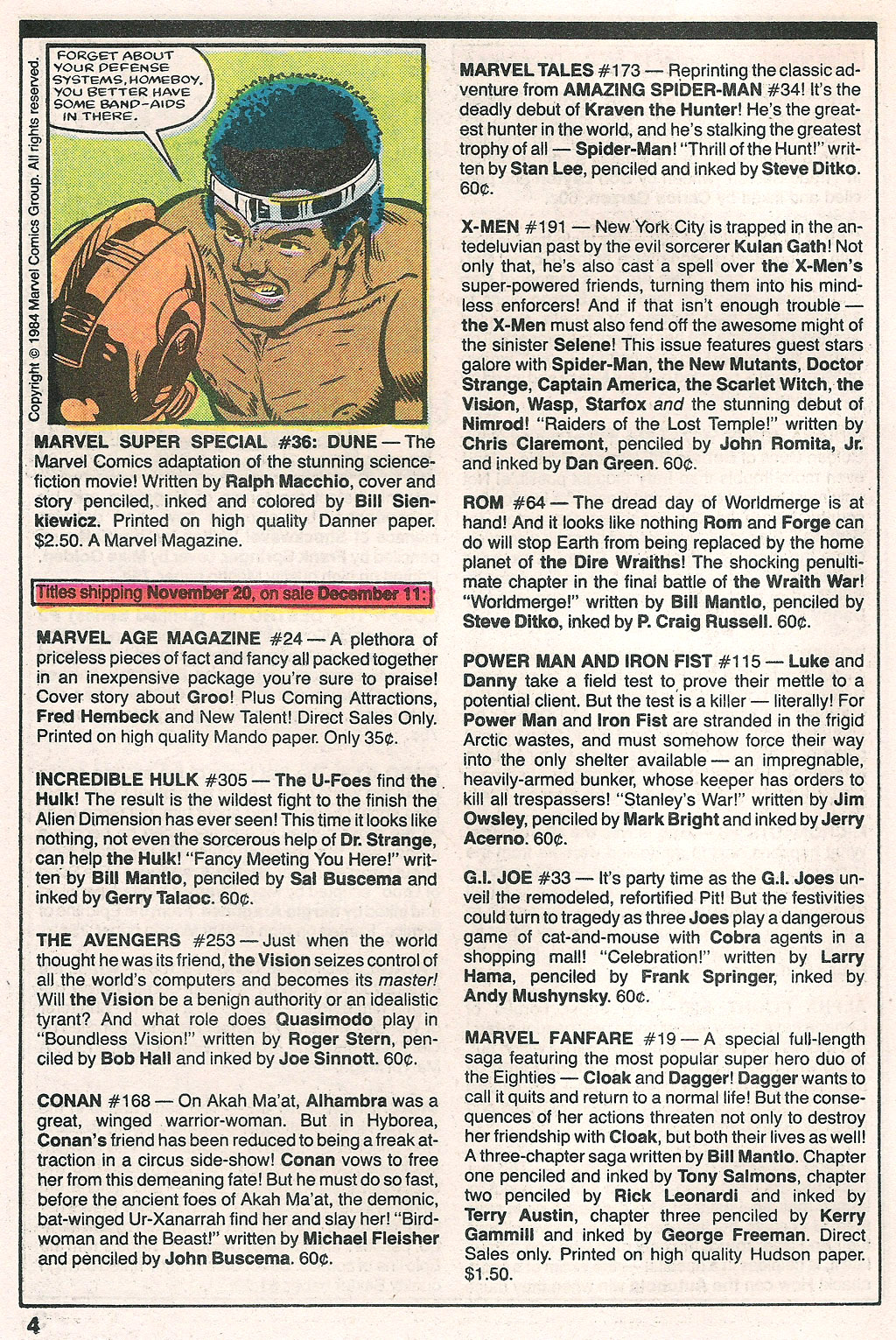 Marvel Age Issue #23 - Page 6