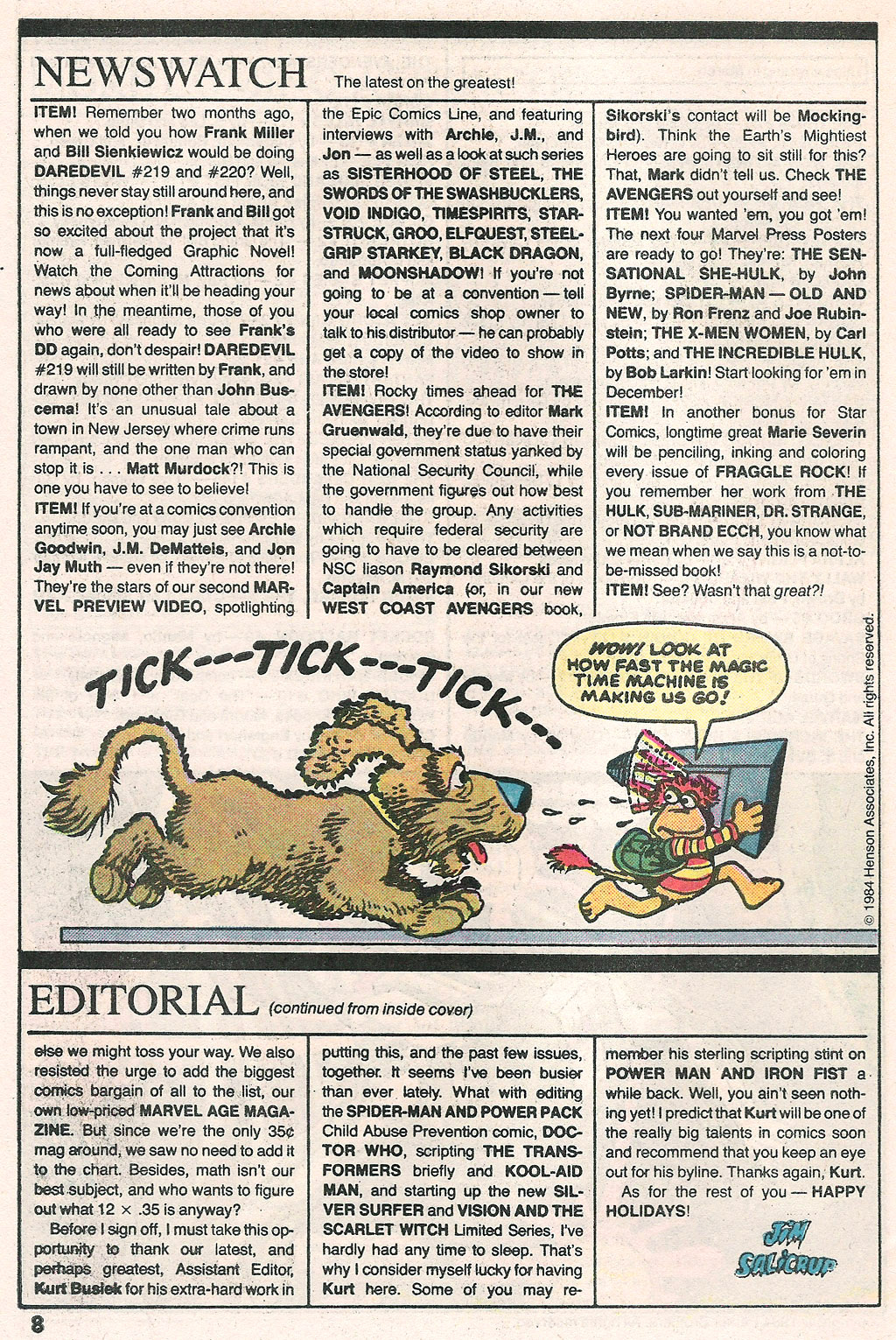 Marvel Age Issue #25 - Page 10