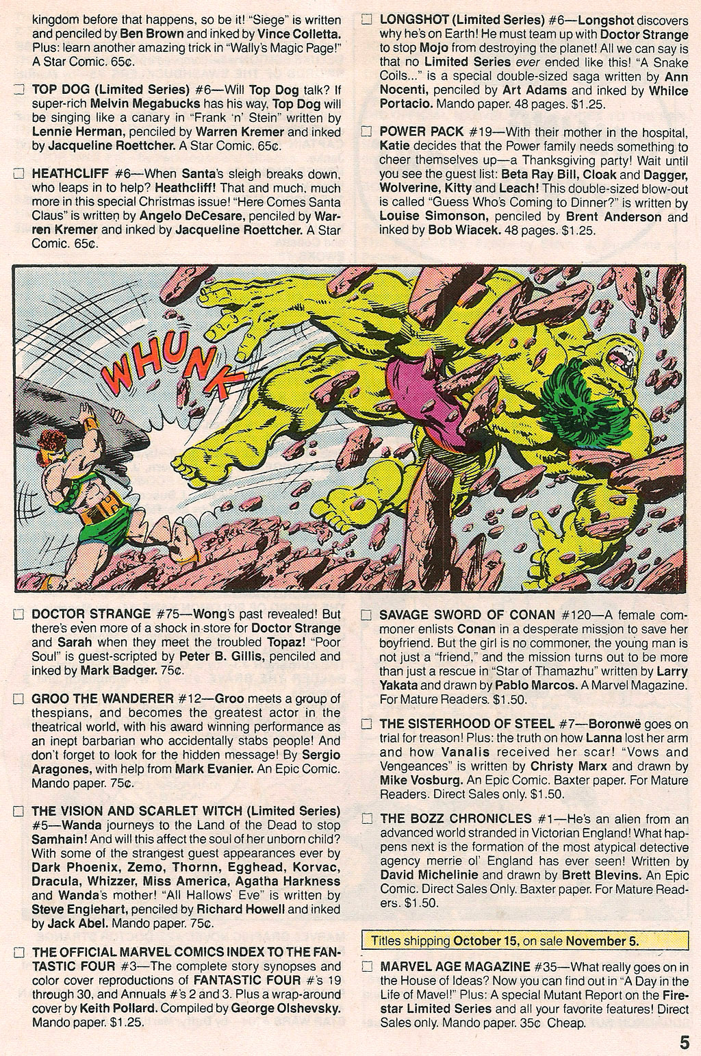 Marvel Age Issue #34 - Page 7