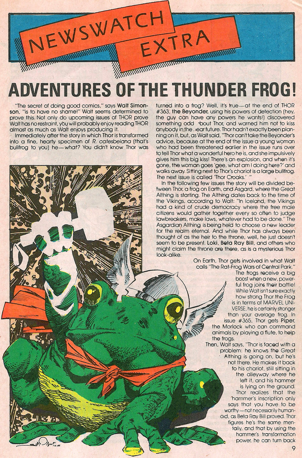 Marvel Age Issue #36 - Page 11