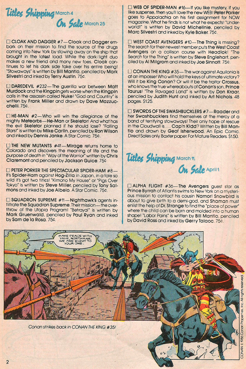 Marvel Age Issue #39 - Page 4