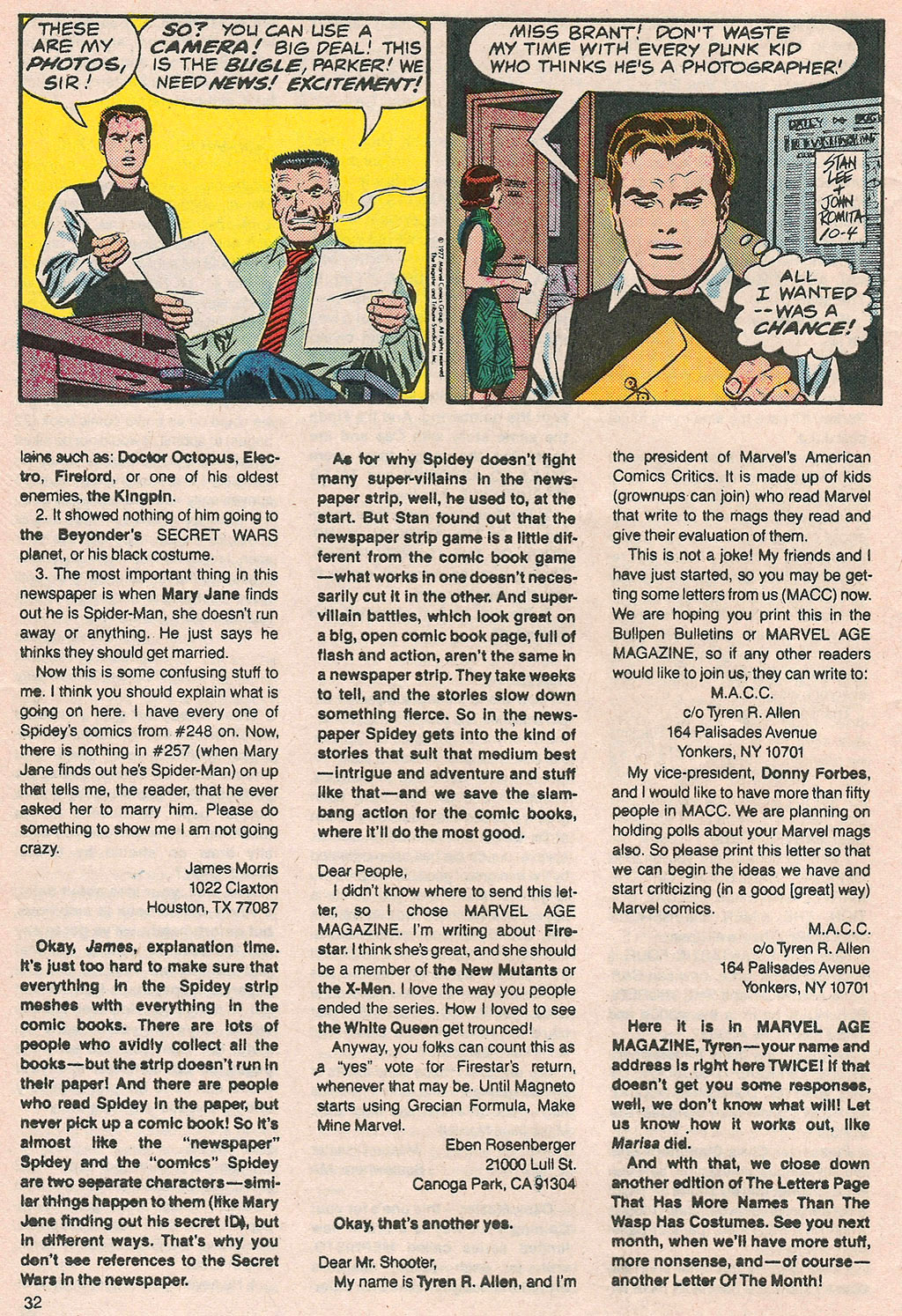 Marvel Age Issue #45 - Page 33
