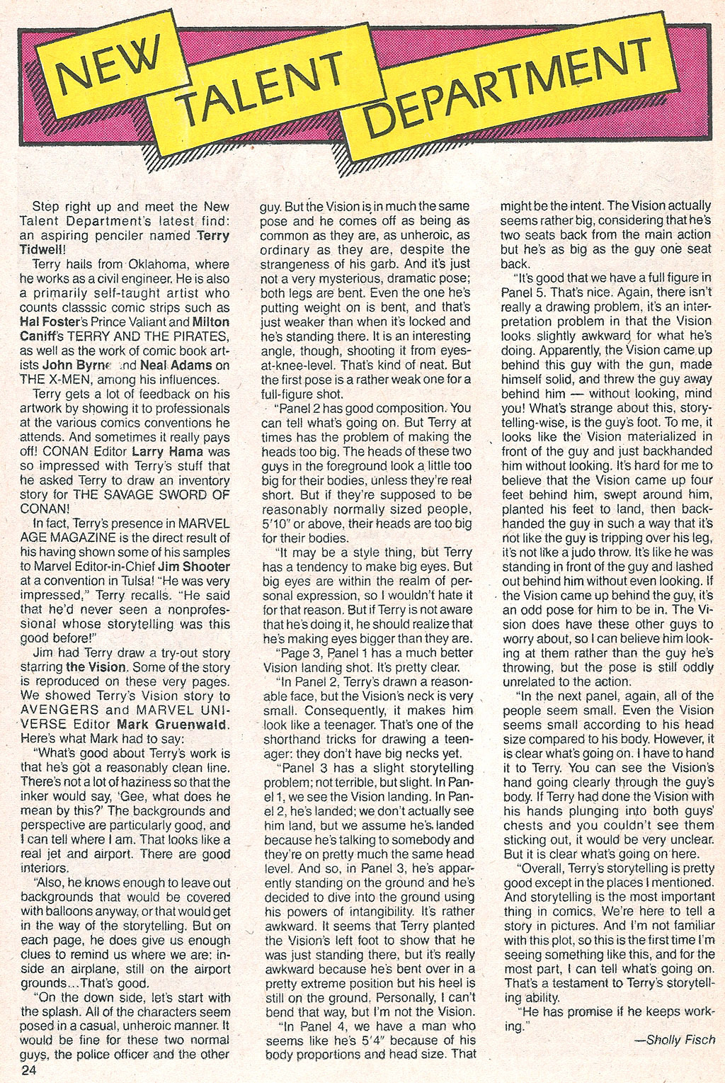 Marvel Age Issue #46 - Page 25