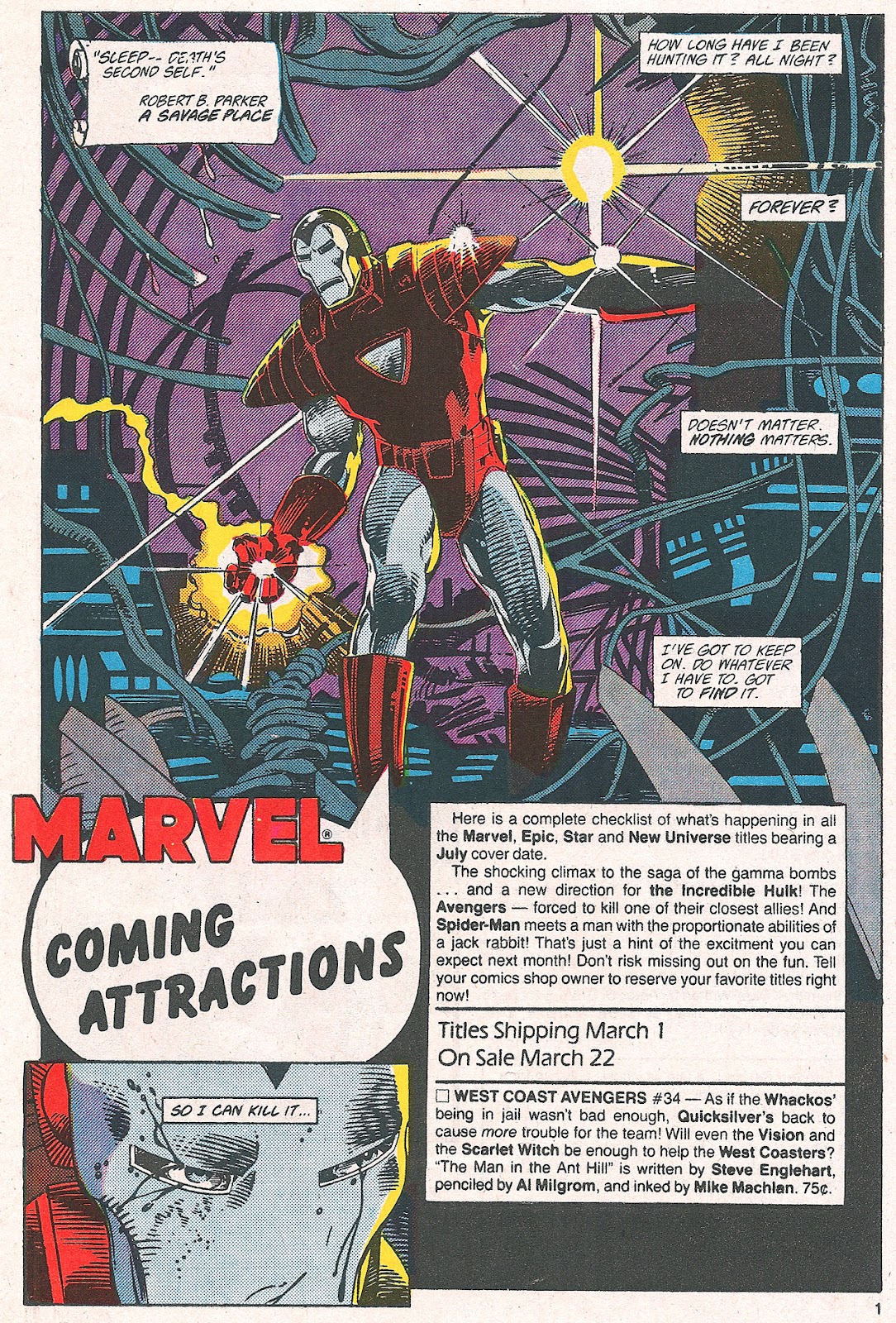 Marvel Age Issue #63 - Page 3