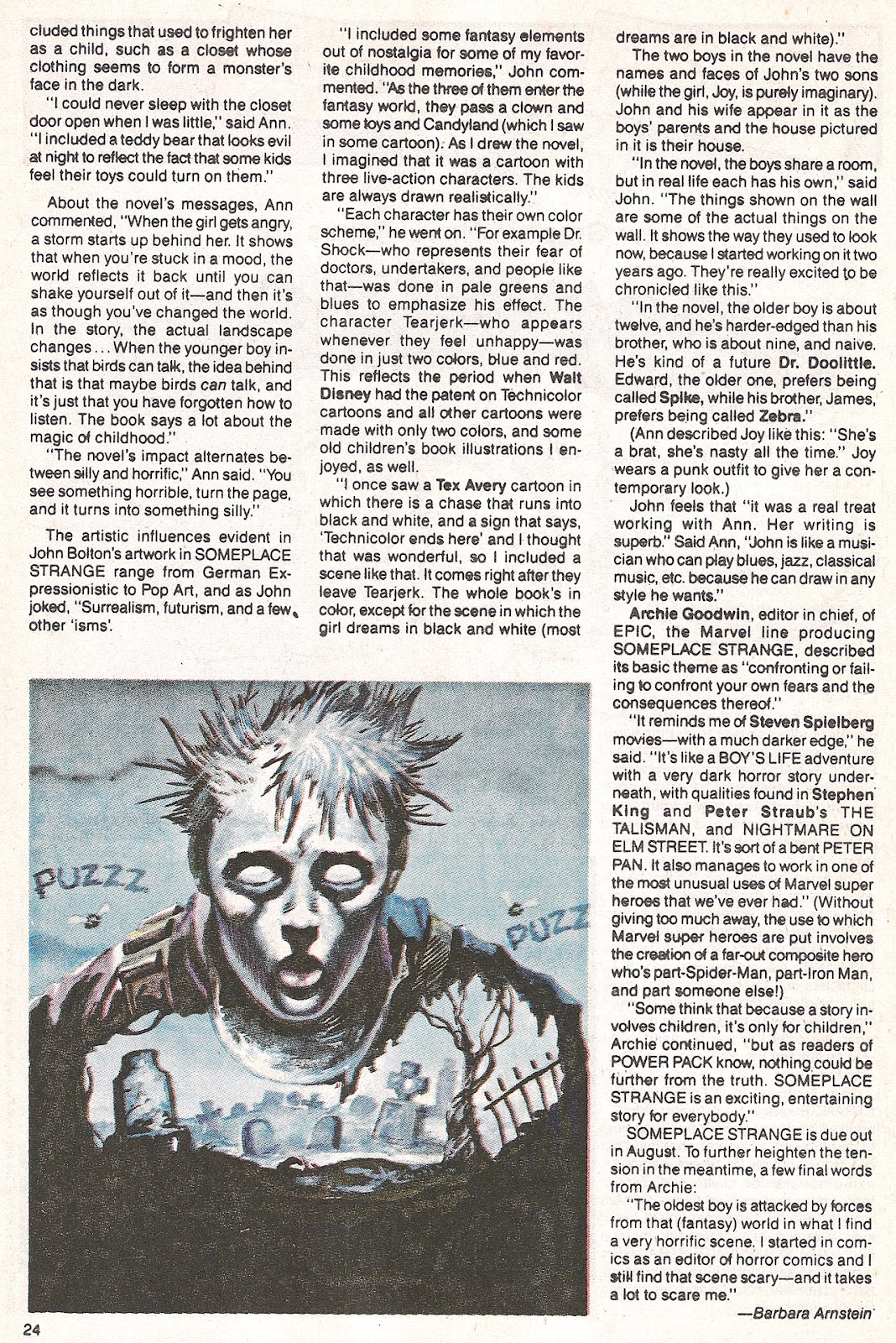 Marvel Age Issue #66 - Page 25