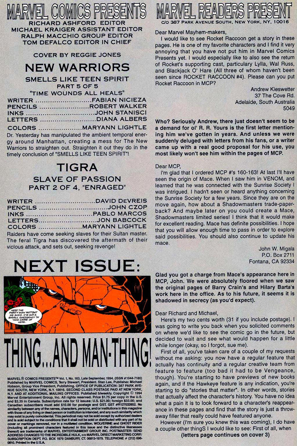 Marvel Comics Presents (1988) Issue #163 - Page 2