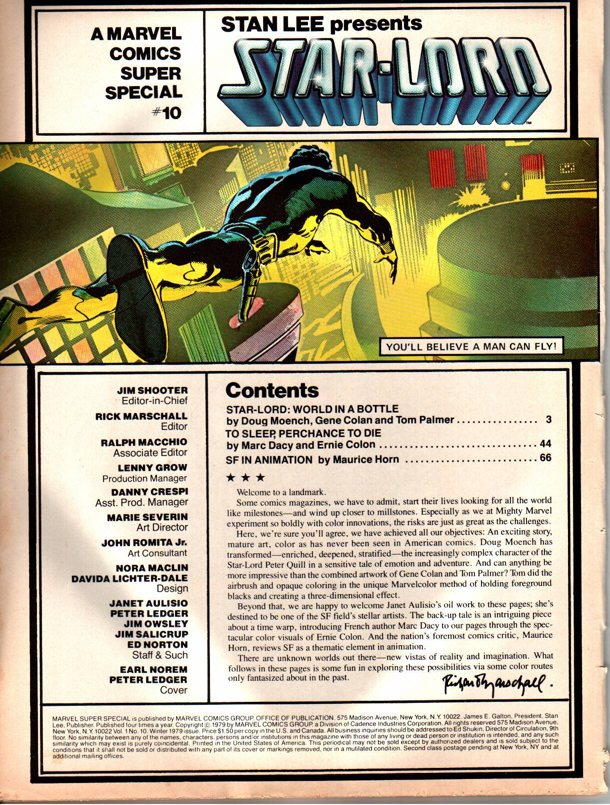 Marvel Comics Super Special Issue #10 - Page 2