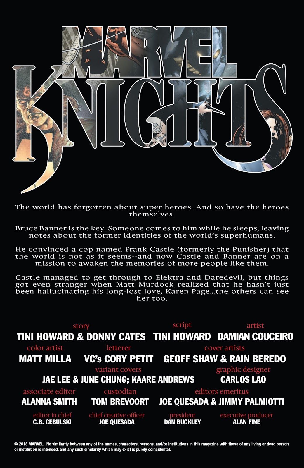 Marvel Knights: 20th Issue #3 - Page 2