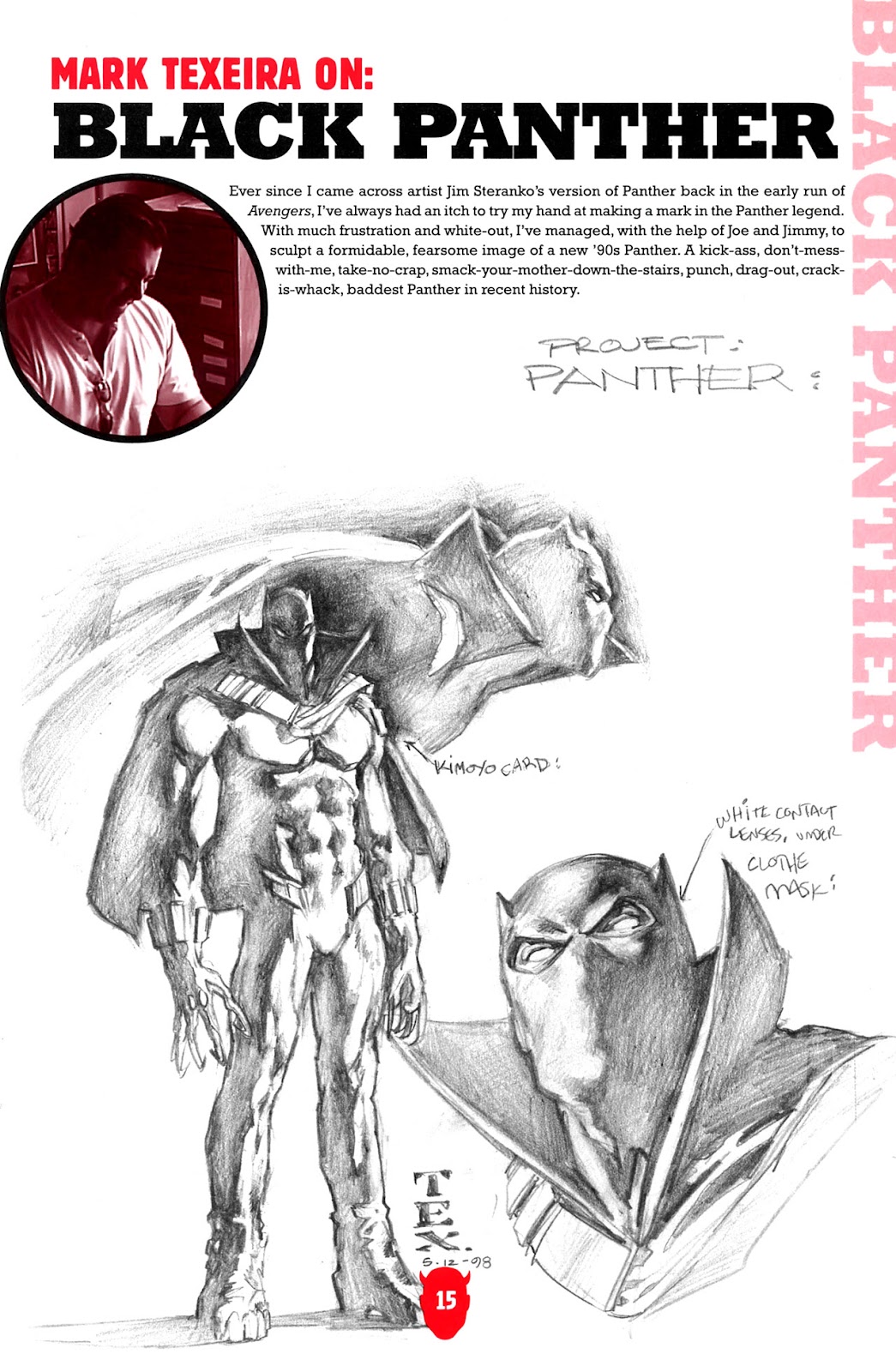 Marvel Knights Sketchbook Full - Page 17