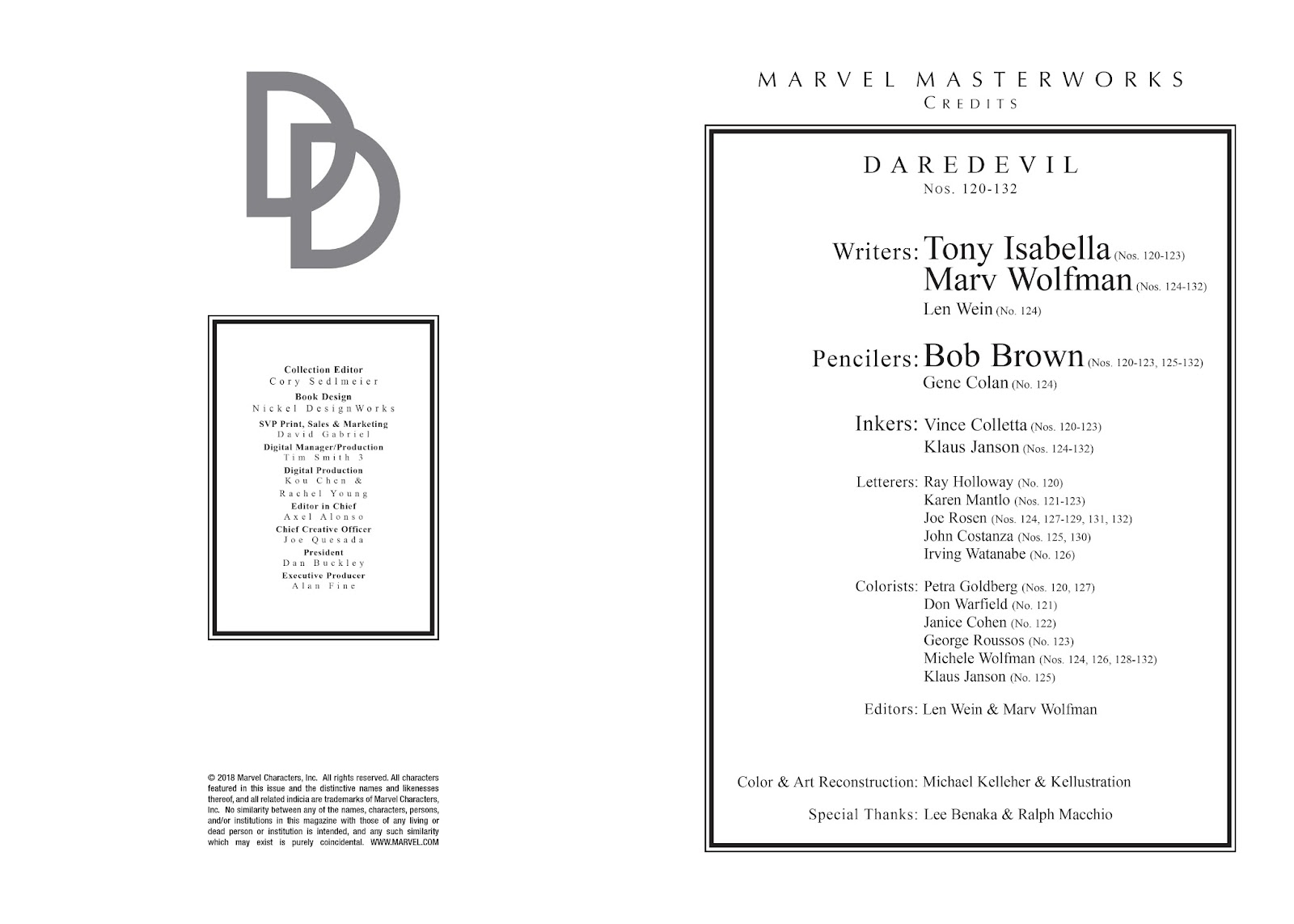 Marvel Masterworks: Daredevil TPB 12 (Part 1) - Page 3