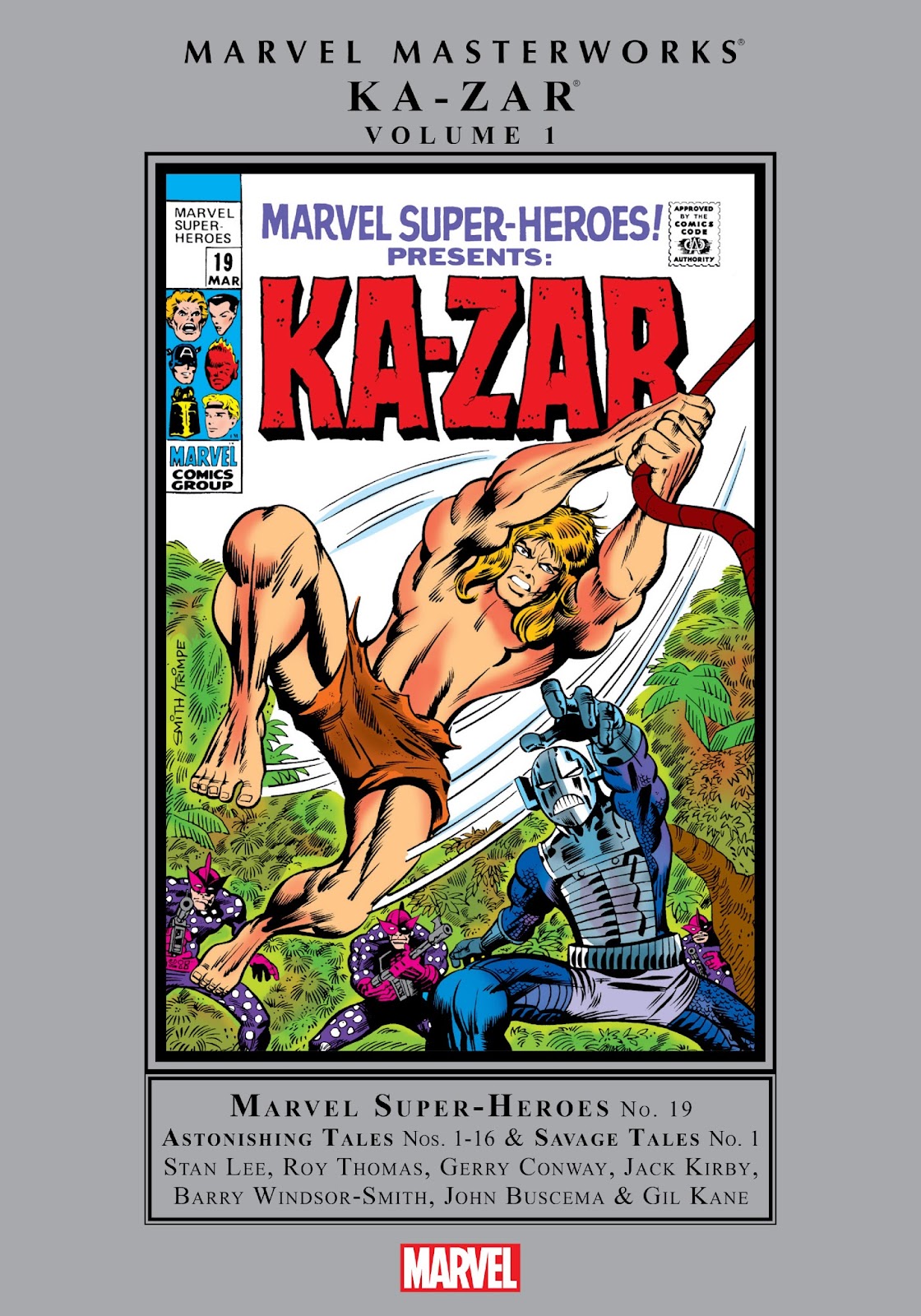 Marvel Masterworks: Ka-Zar issue TPB 1 (Part 1) - Page 1